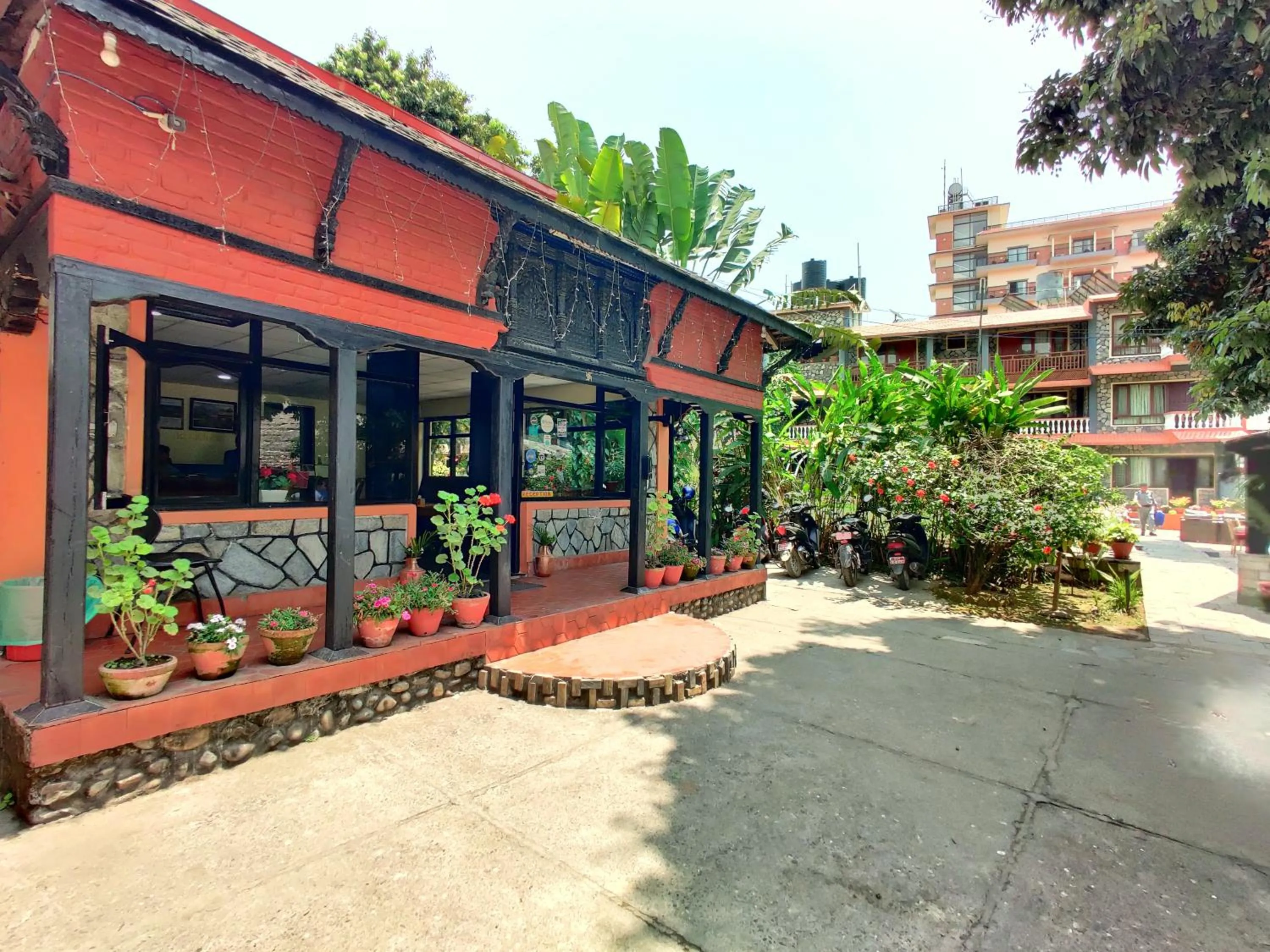 Property building in Lake View Resort