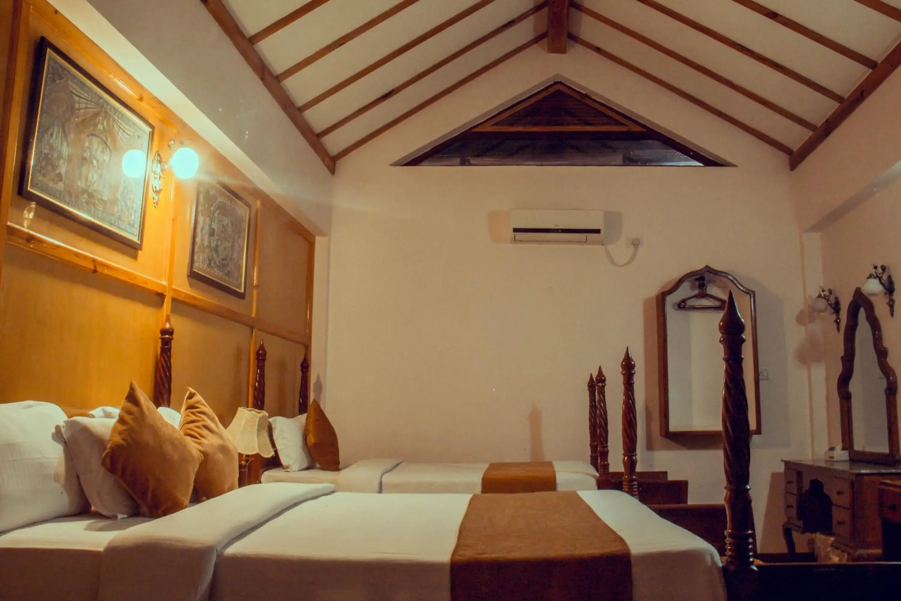 Bed in Lake View Resort Bed in Lake View Resort