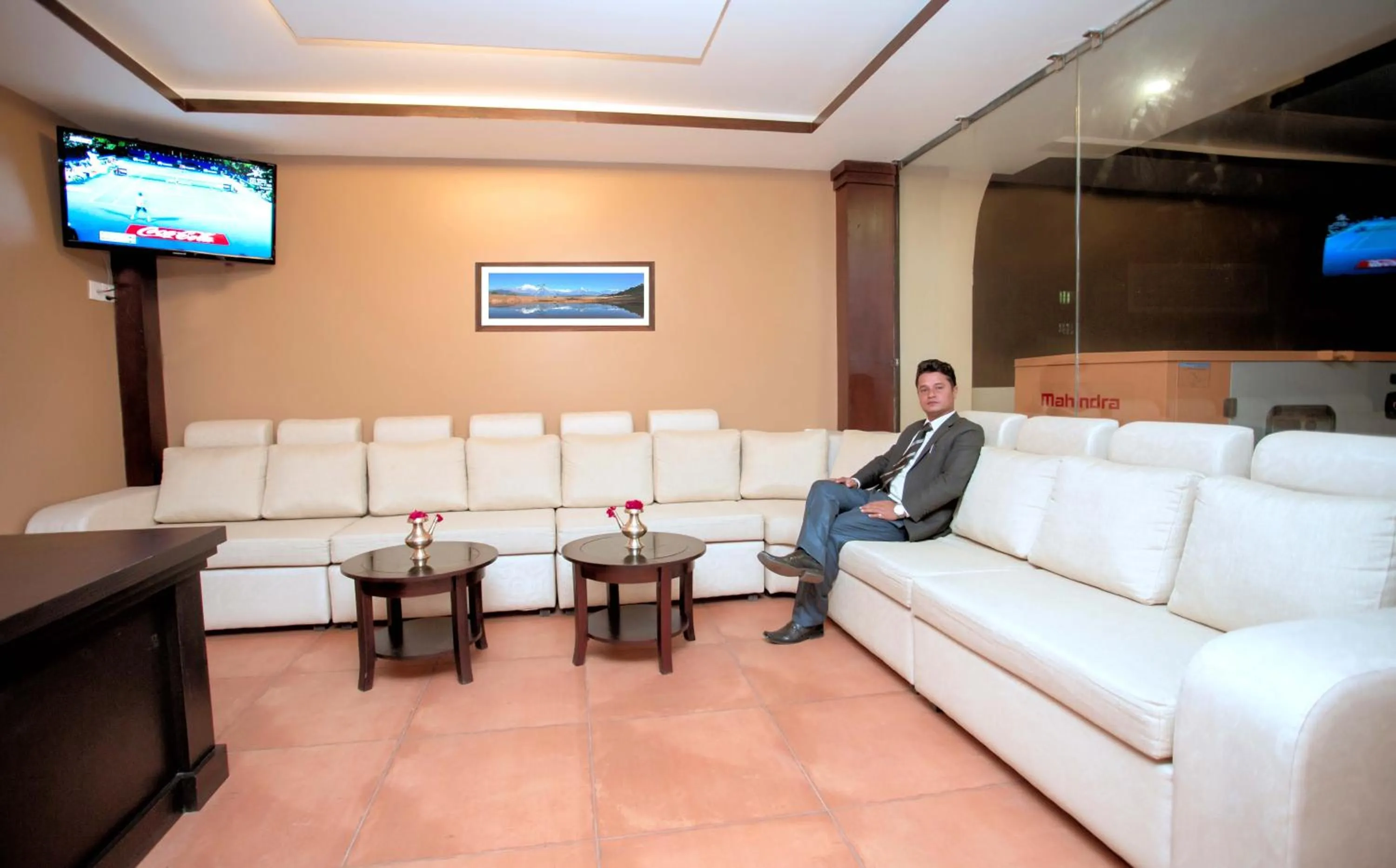 Communal lounge/ TV room in Hotel City Park