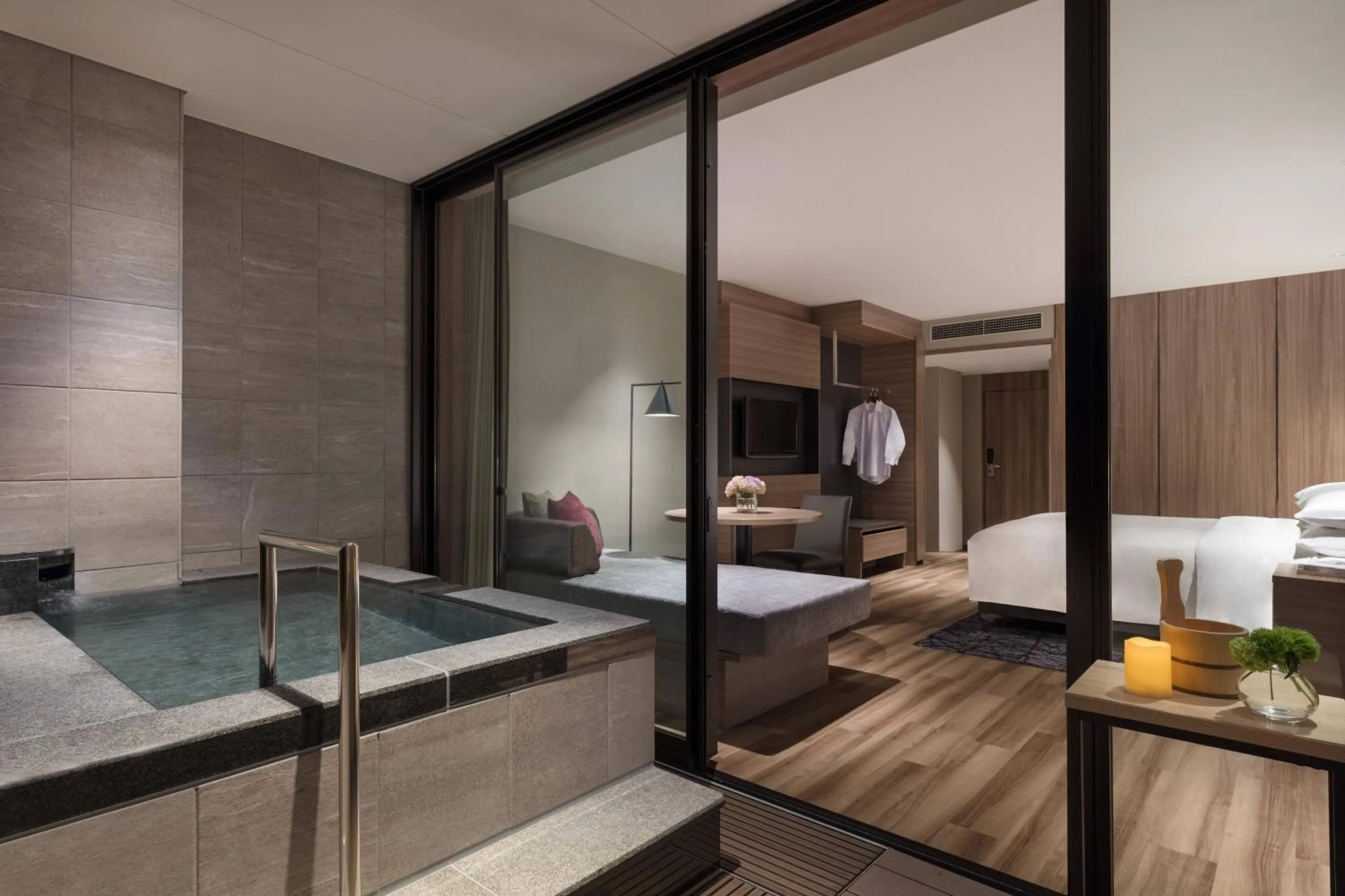 Photo of the whole room, Bed in Izu Marriott Hotel Shuzenji