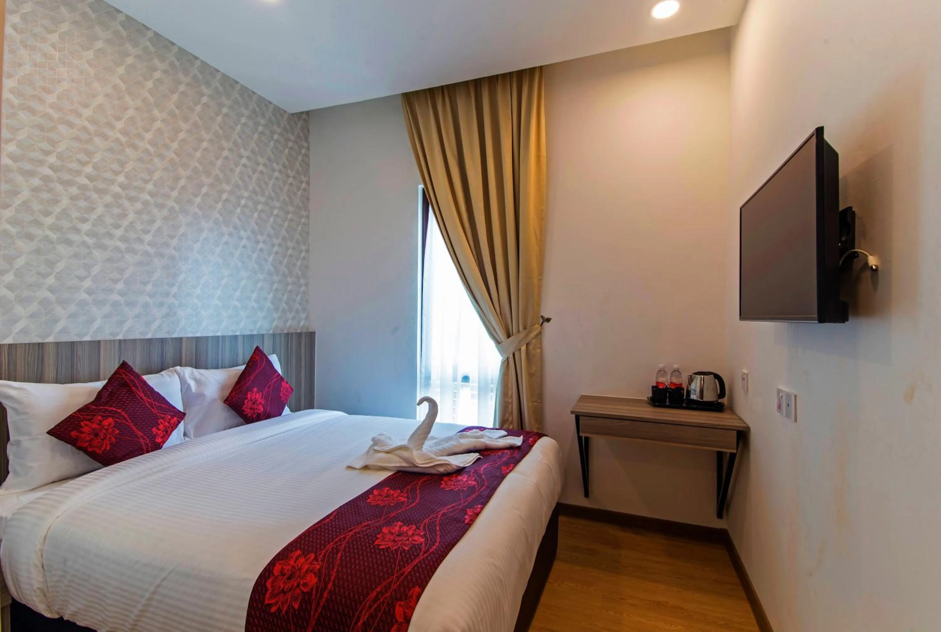 Bed in Signature International Hotel China Town