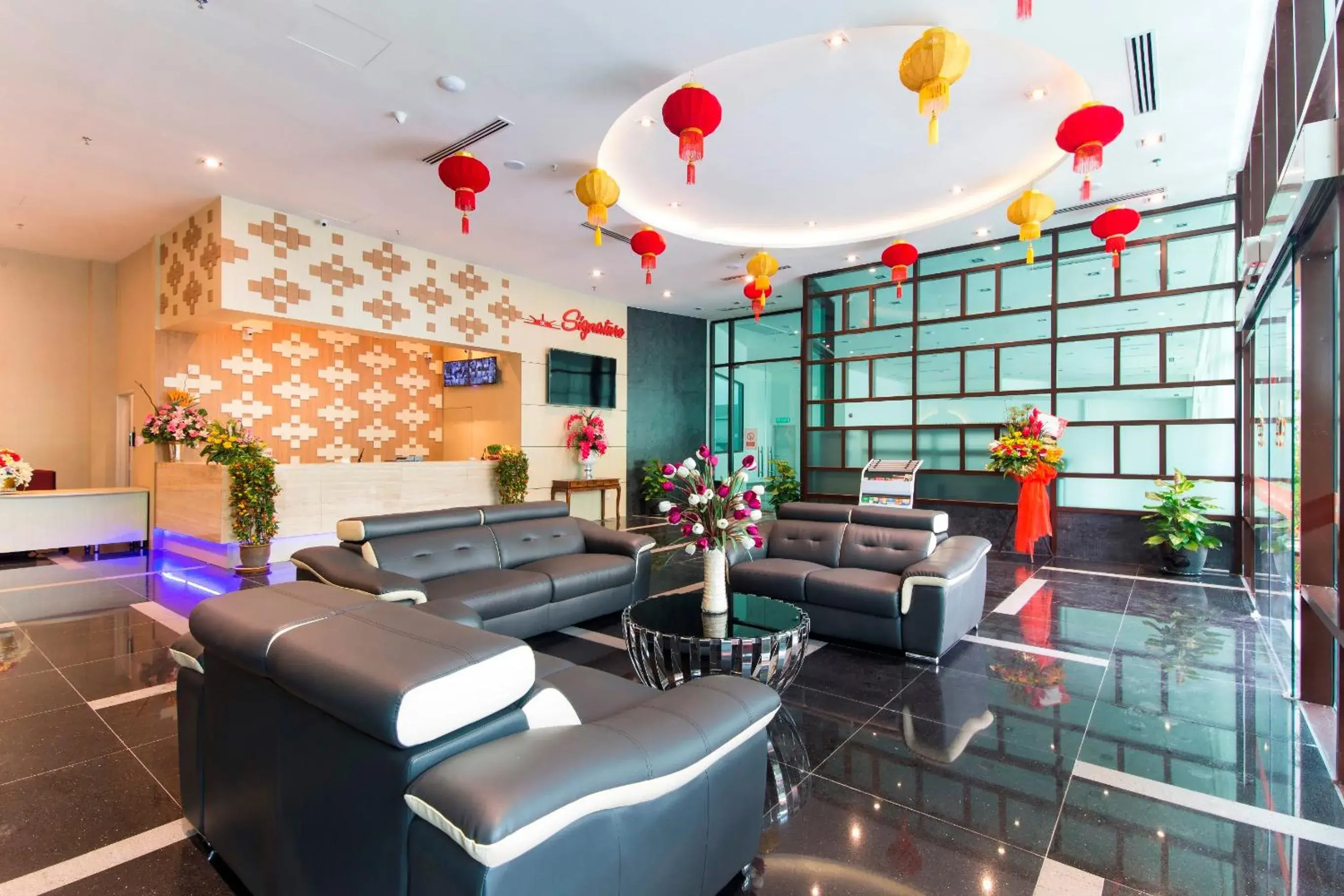 Lobby or reception in Signature International Hotel China Town Lobby or reception in Signature International Hotel China Town