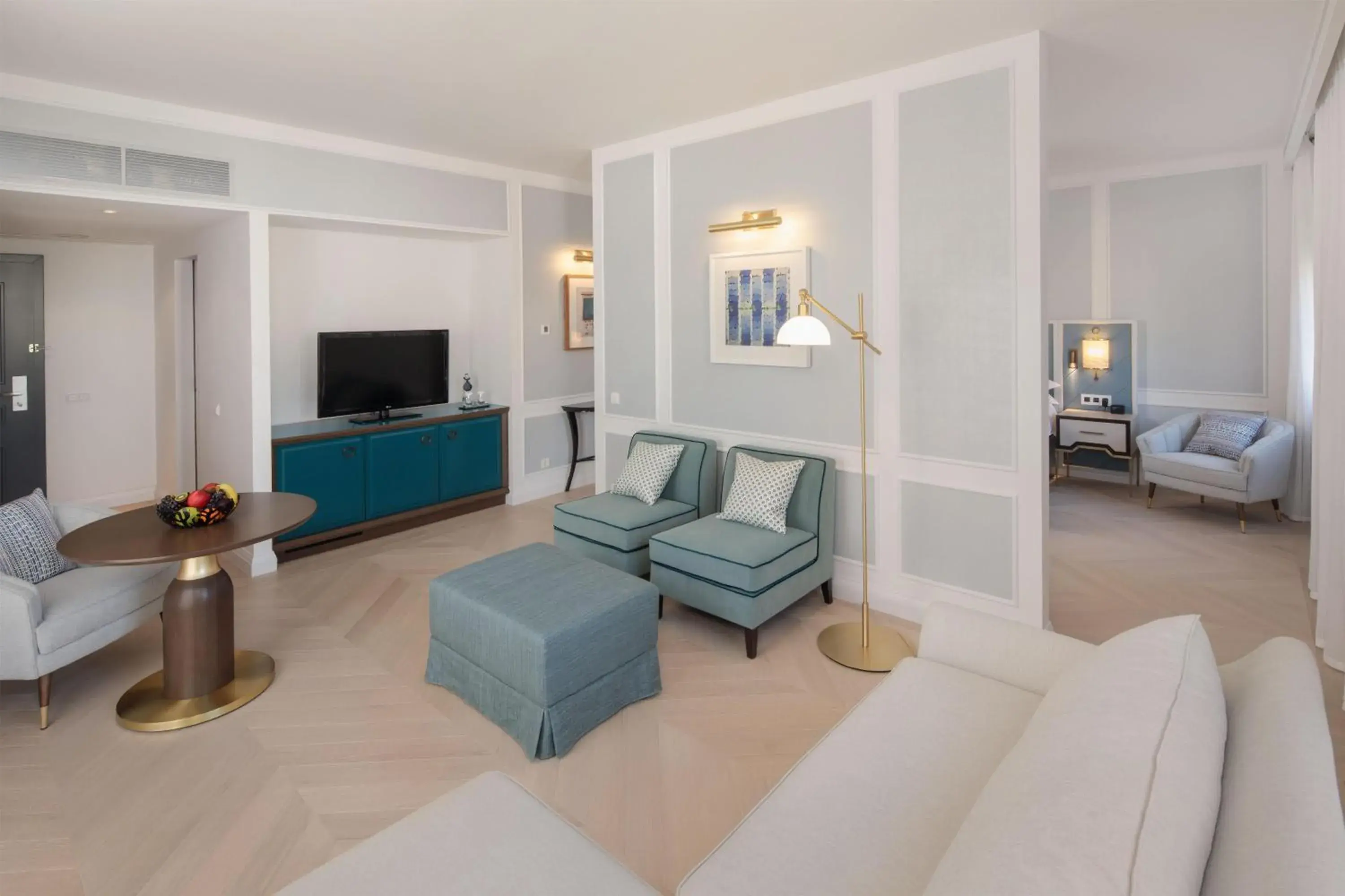 Living room, Bed in Hilton Imperial Dubrovnik Living room, Bed in Hilton Imperial Dubrovnik