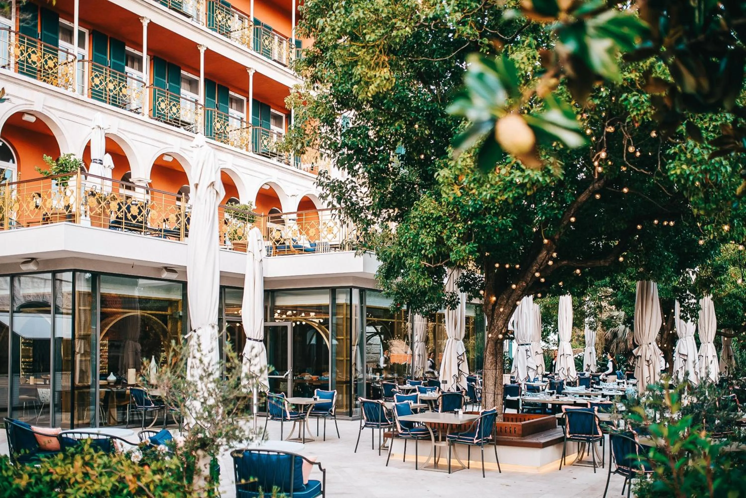 Dining area in Hilton Imperial Dubrovnik