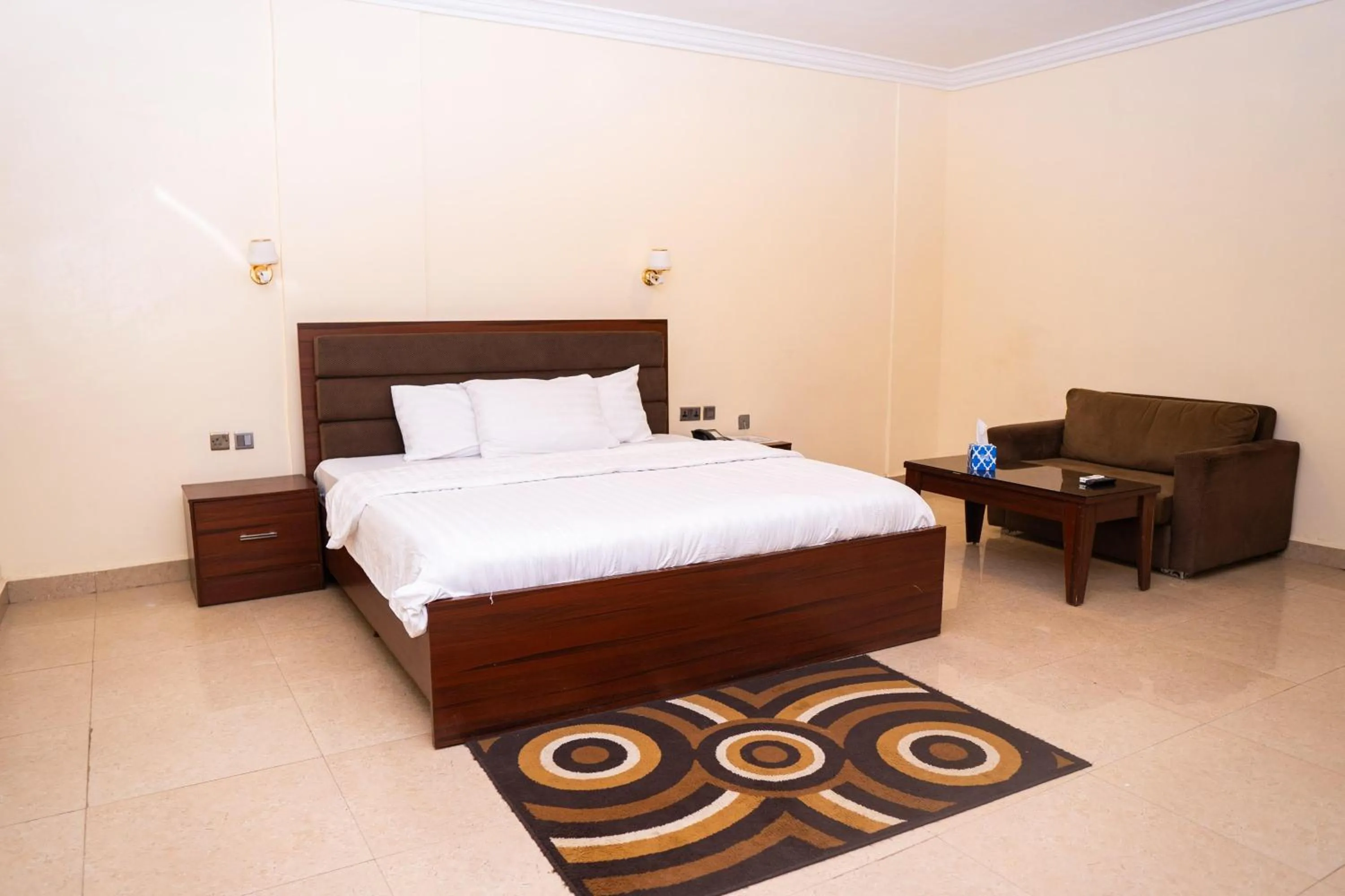 Bed in Tahir Guest Palace