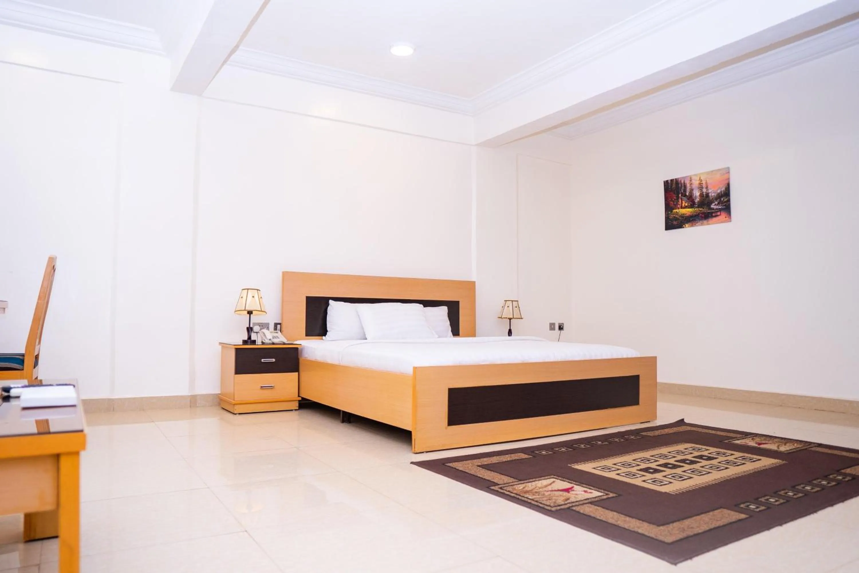 Bed in Tahir Guest Palace