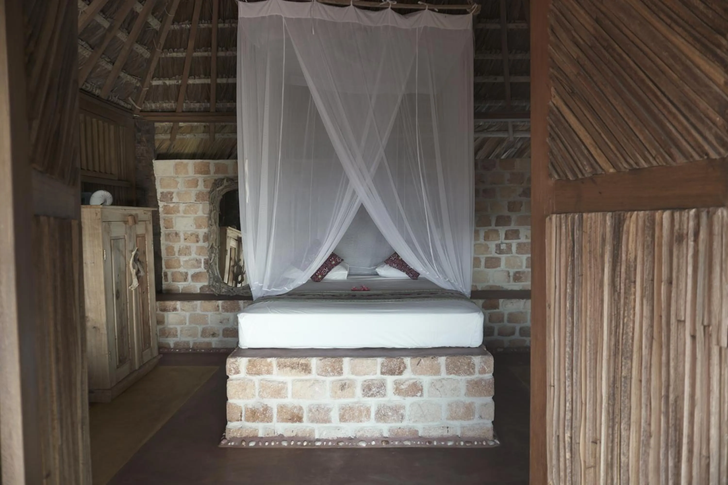 Bed in Utopia Rote Lodge