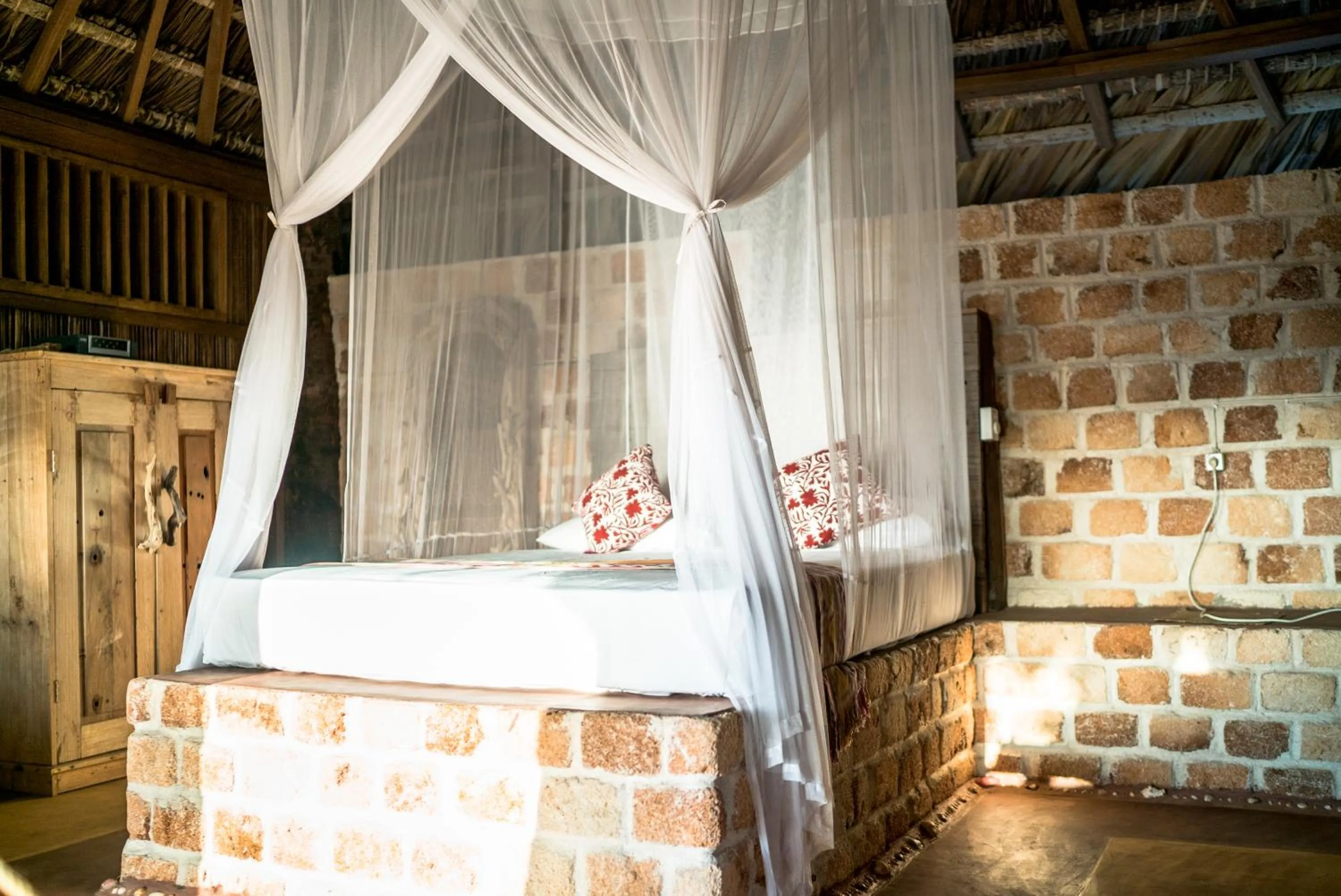 Bed in Utopia Rote Lodge