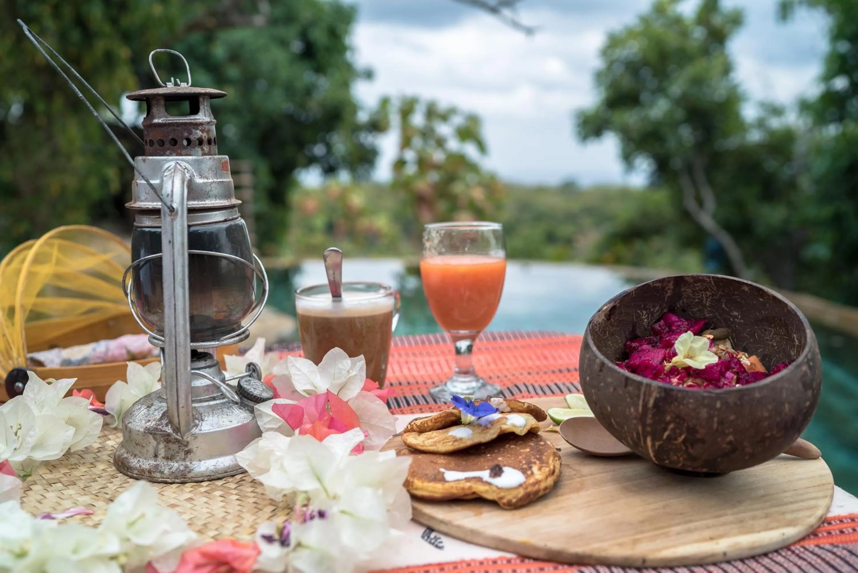 Food close-up in Utopia Rote Lodge
