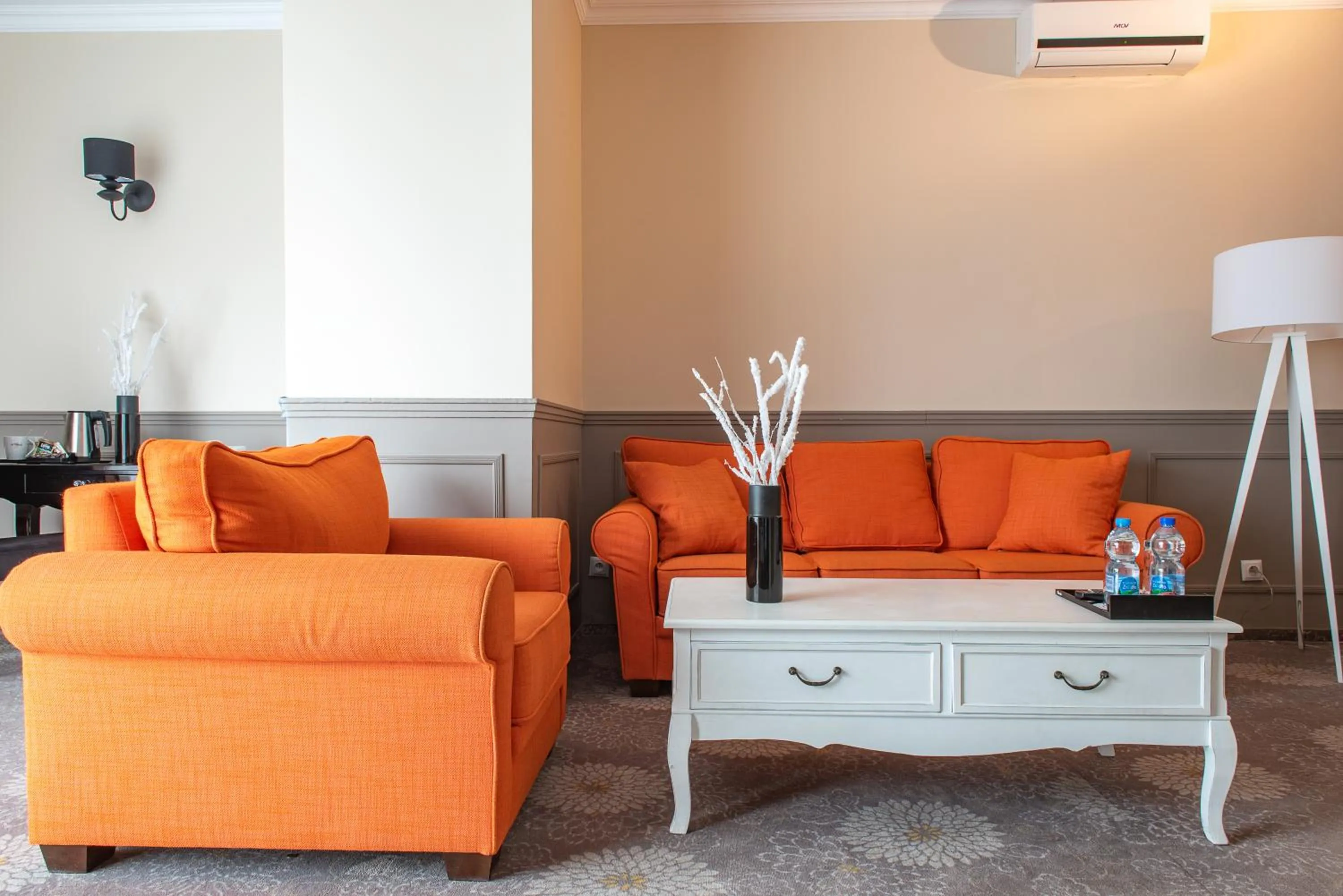 Living room in Hotel Rozdroże Nieborów