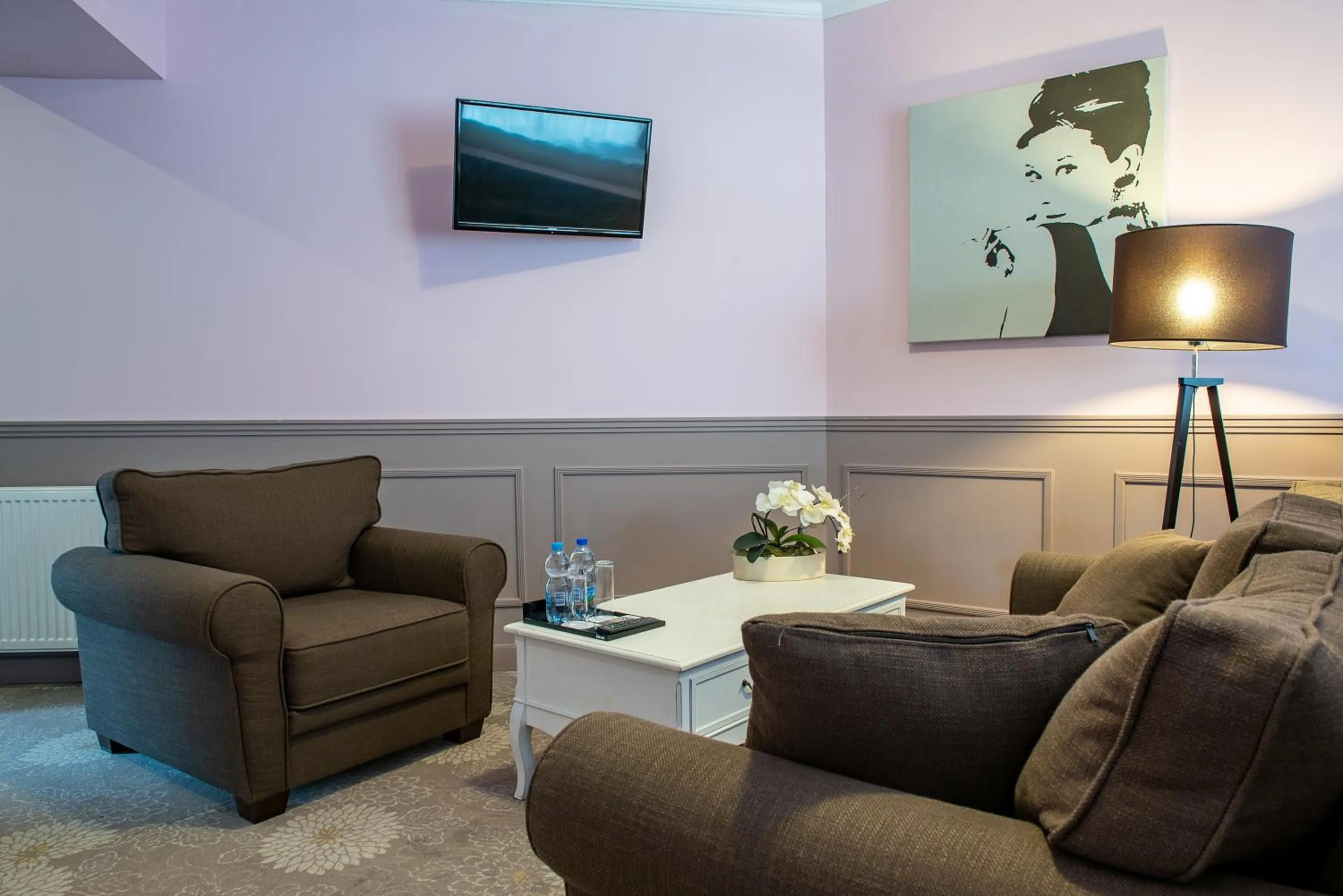 Living room in Hotel Rozdroże Nieborów