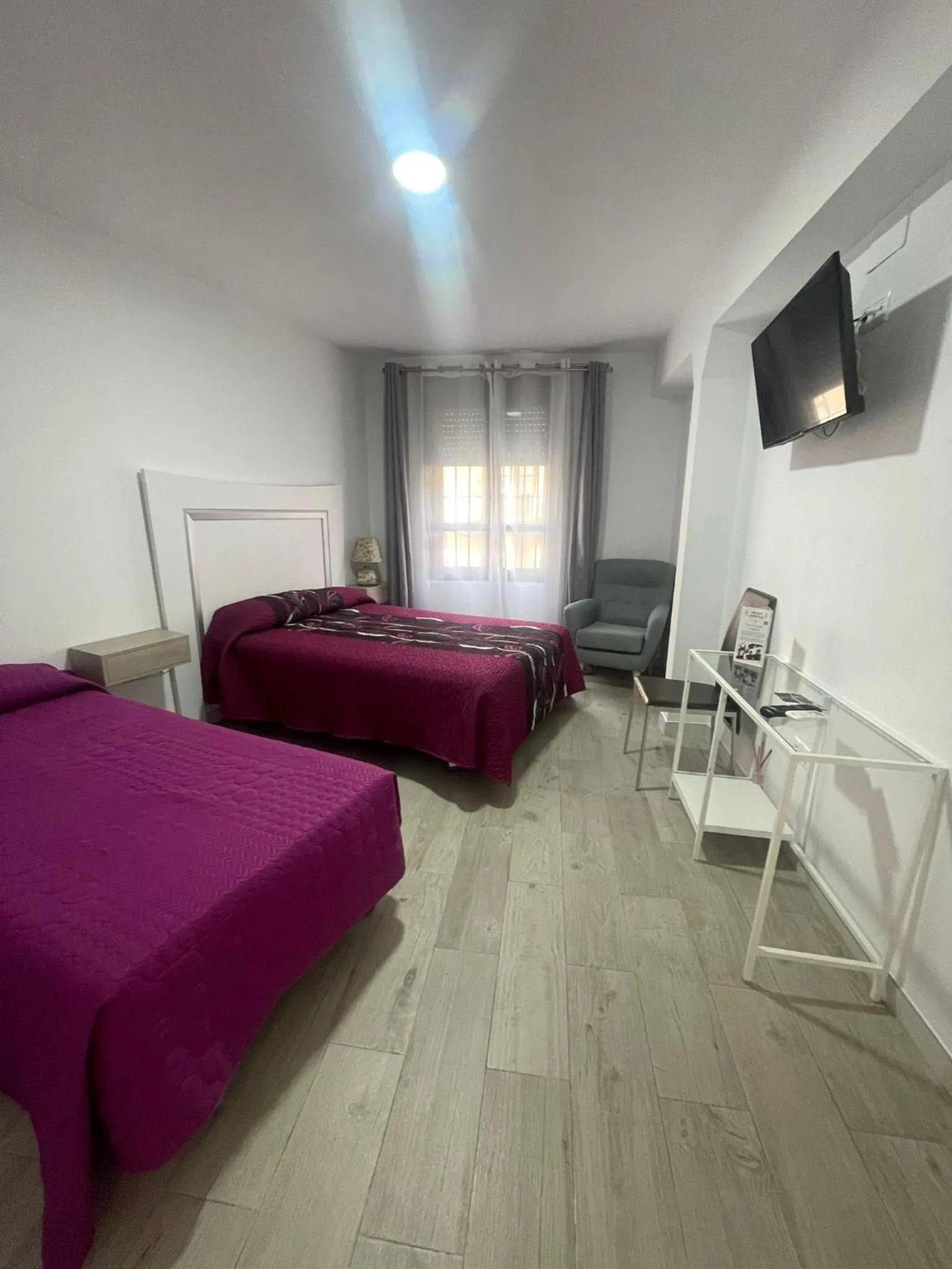 Bed in San Pablo Rooms