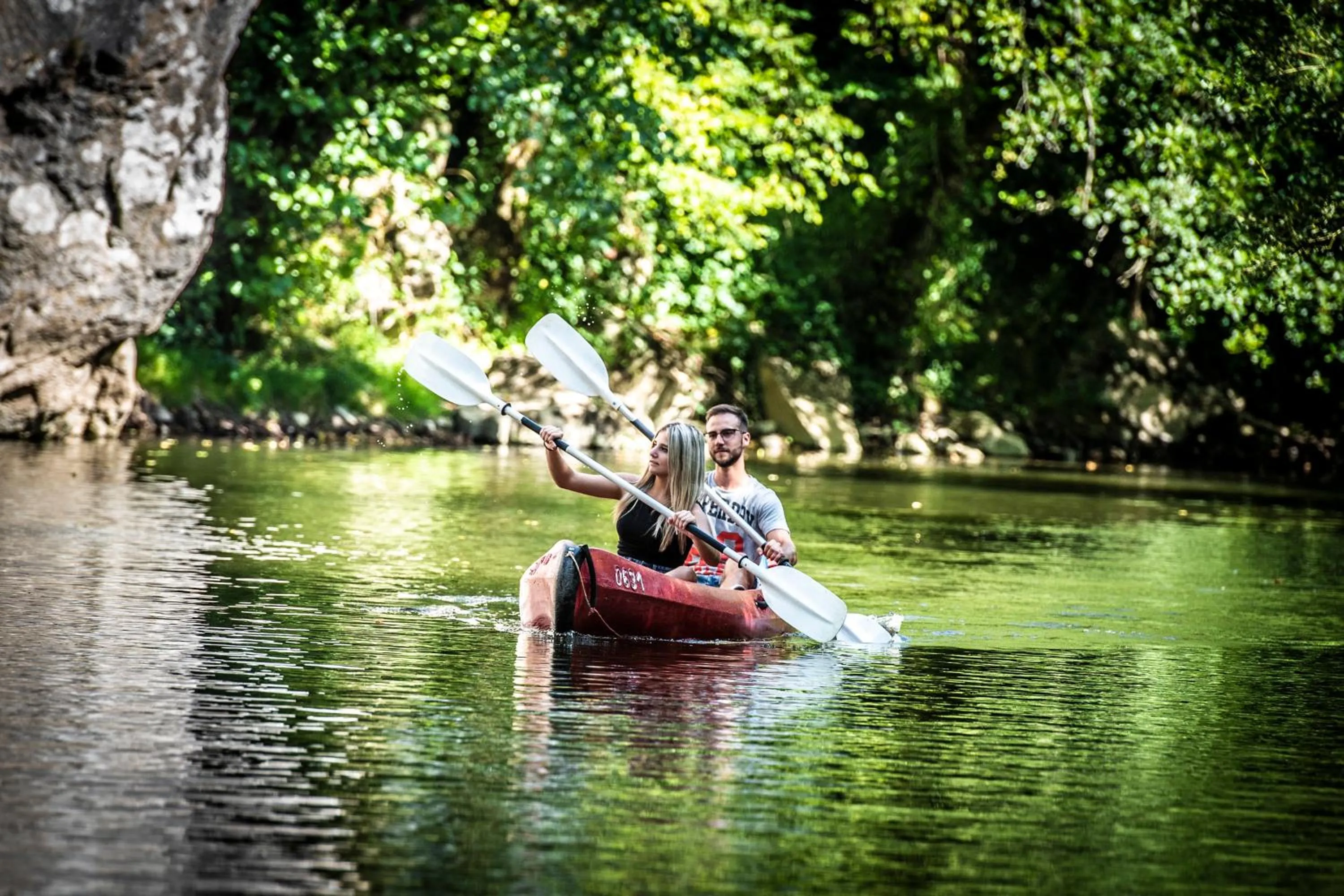 Canoeing in Hotel Aquatel