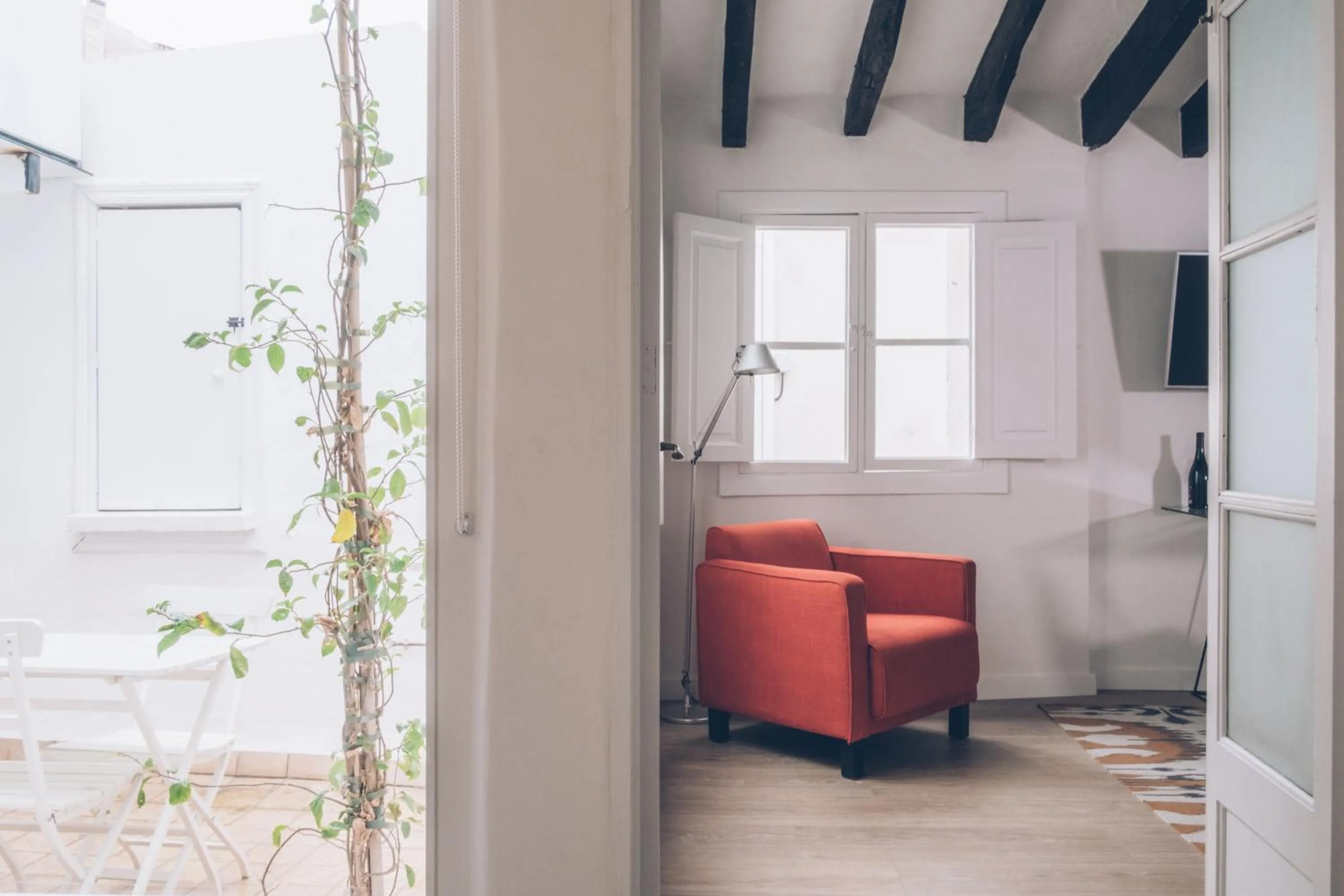 Living room in Canavall