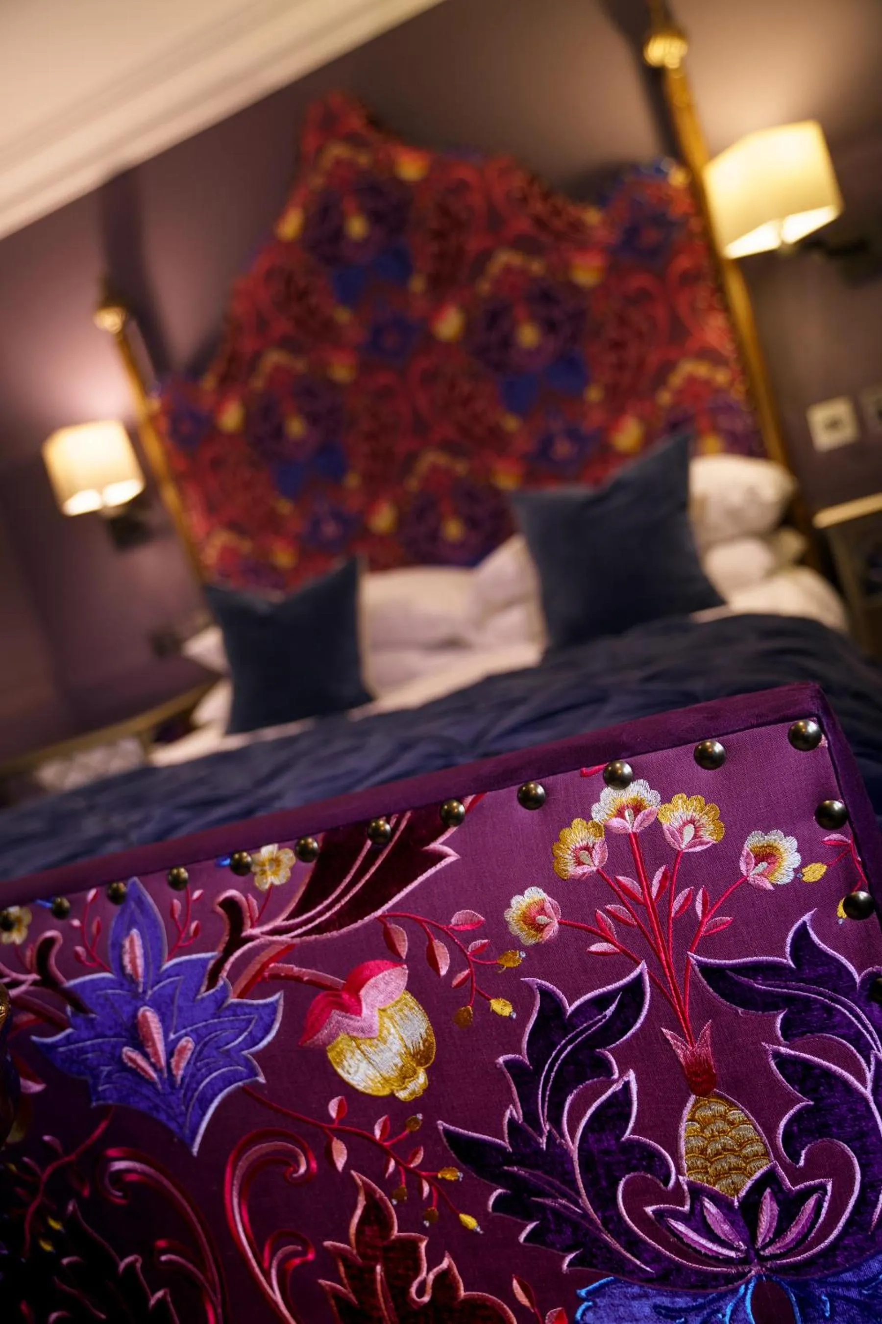 Bed in The Castle Inn