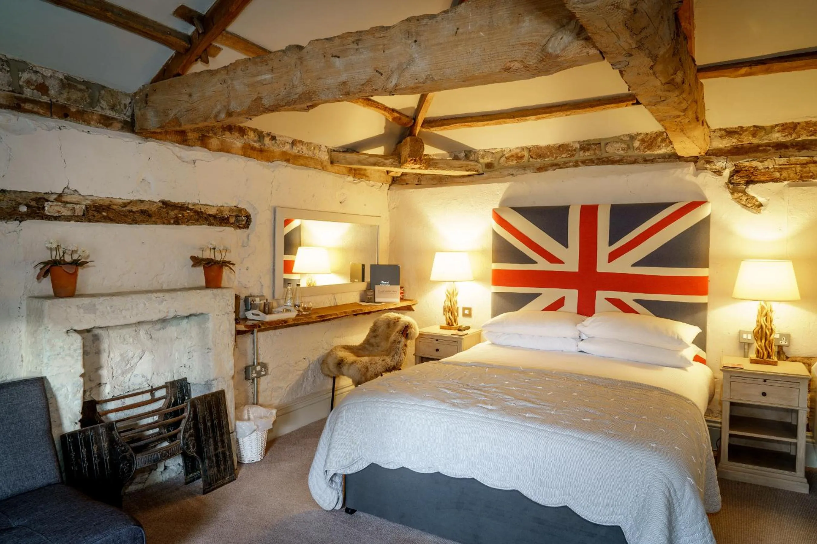 Bed in The Castle Inn