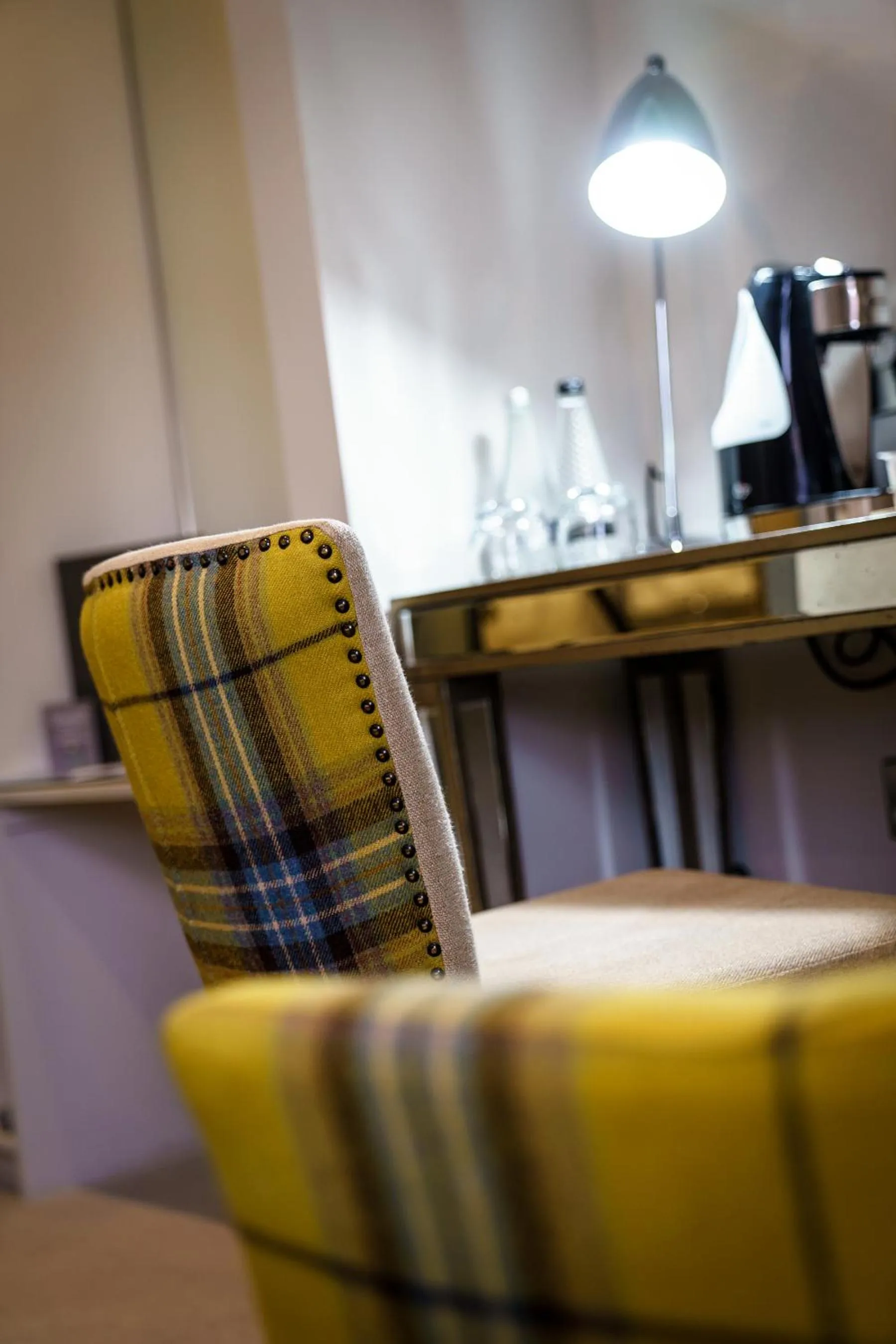 Seating area in The Castle Inn