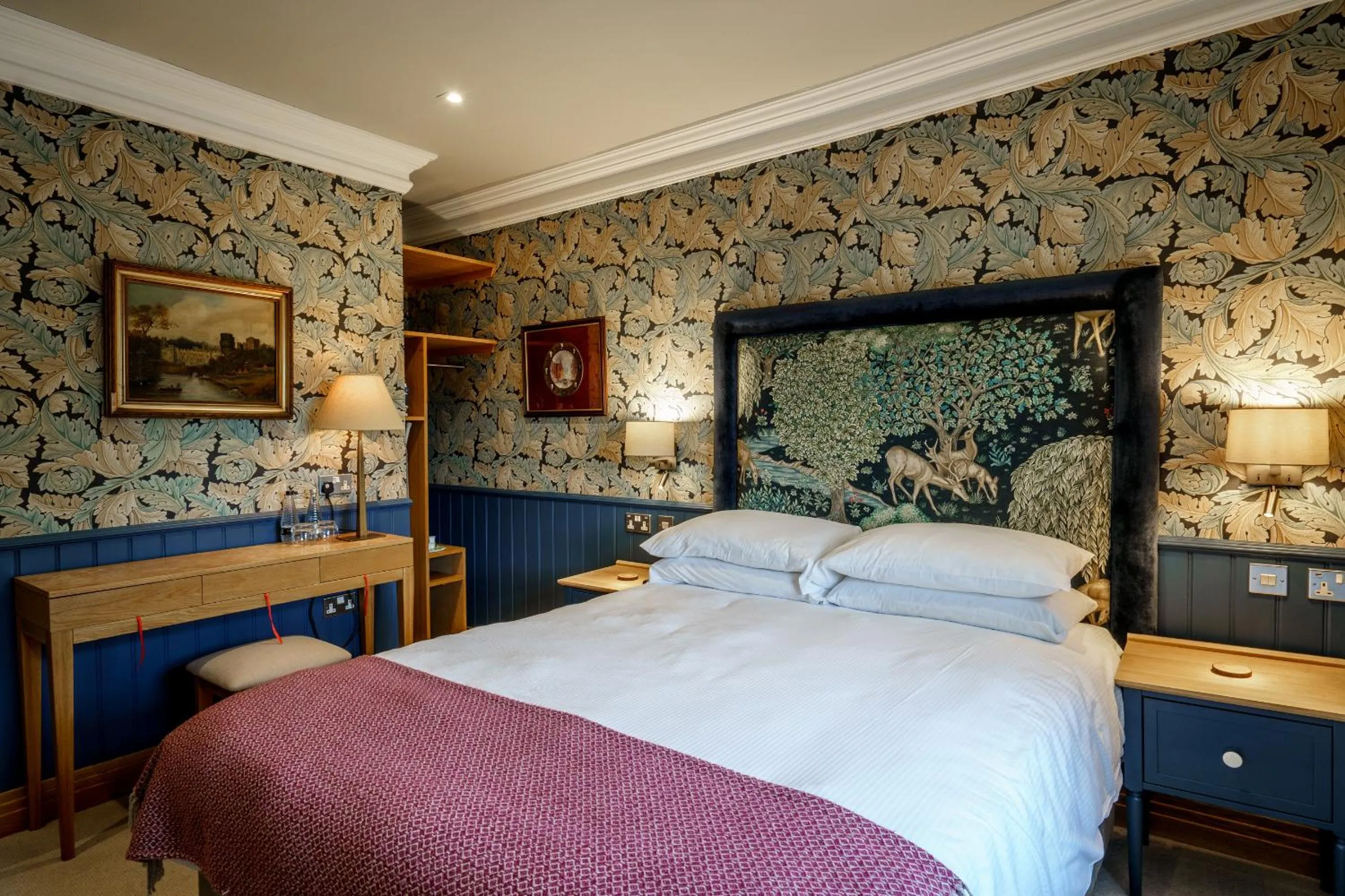 Bed in The Castle Inn