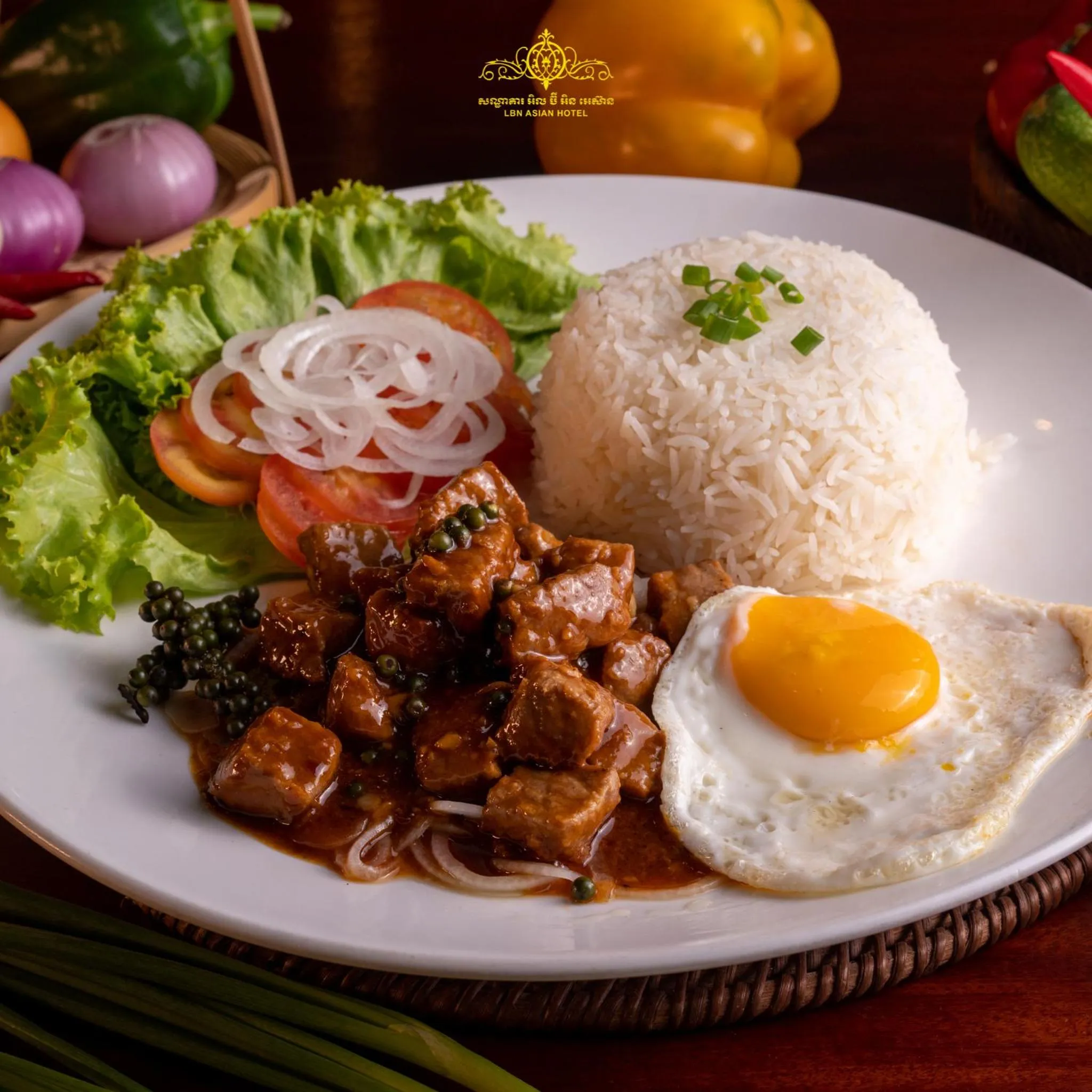 Food in Lbn Asian Hotel