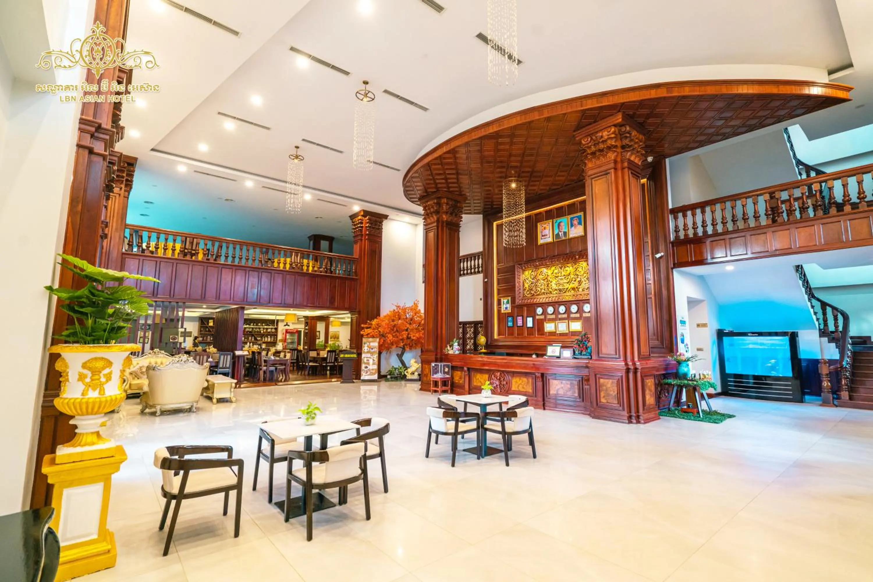 Lobby or reception in Lbn Asian Hotel
