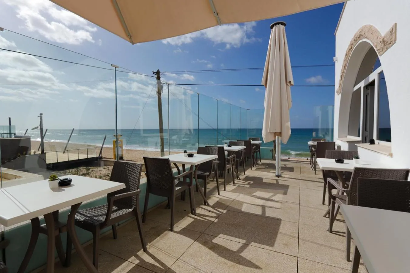 Balcony/Terrace in Golden Beach Guest House & Rooftop Bar
