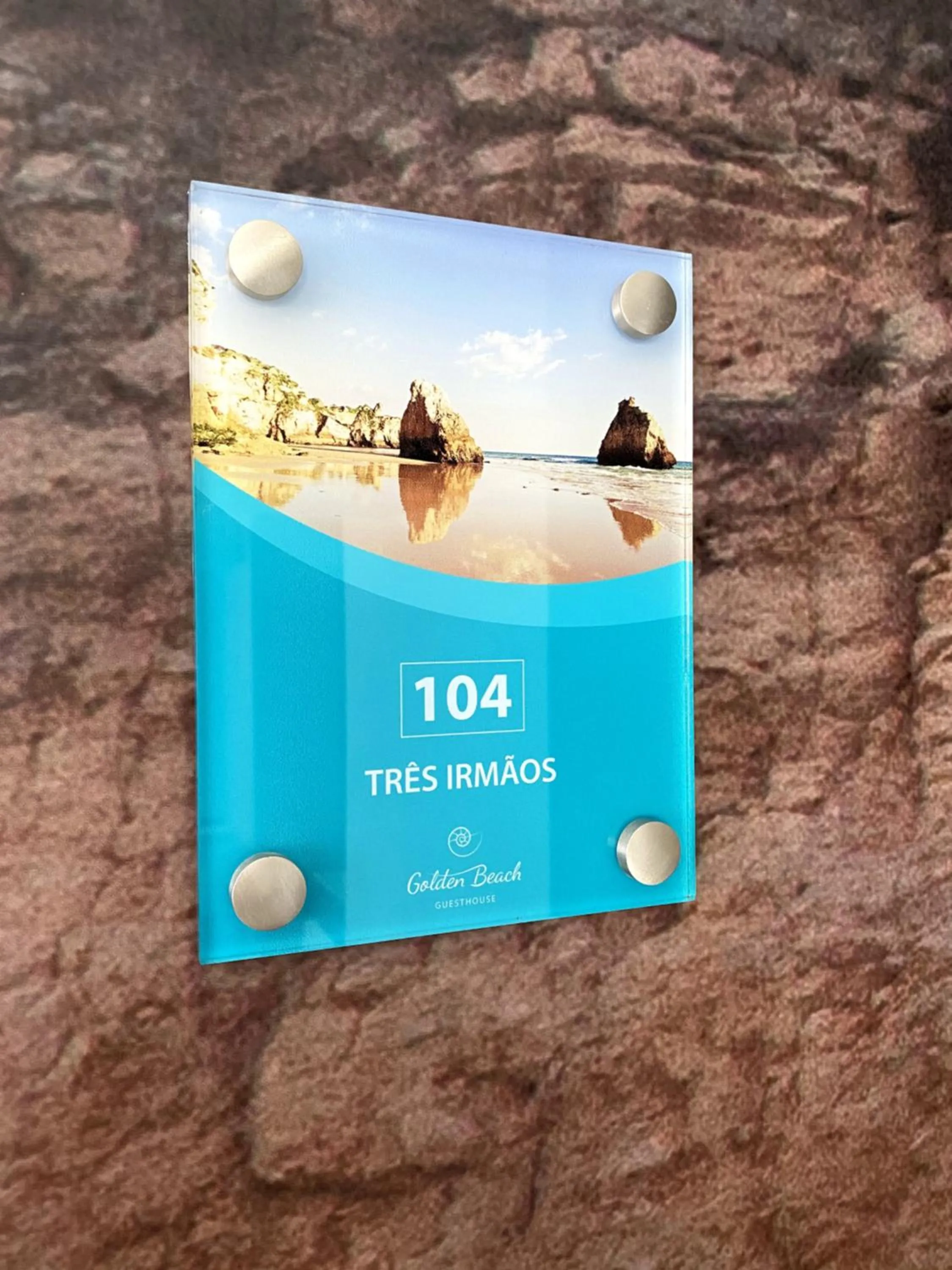 Property logo or sign in Golden Beach Guest House & Rooftop Bar