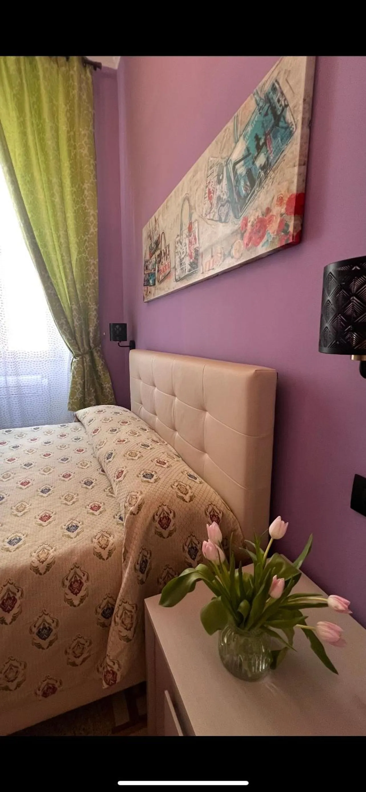 Bed in Guest House Biondi