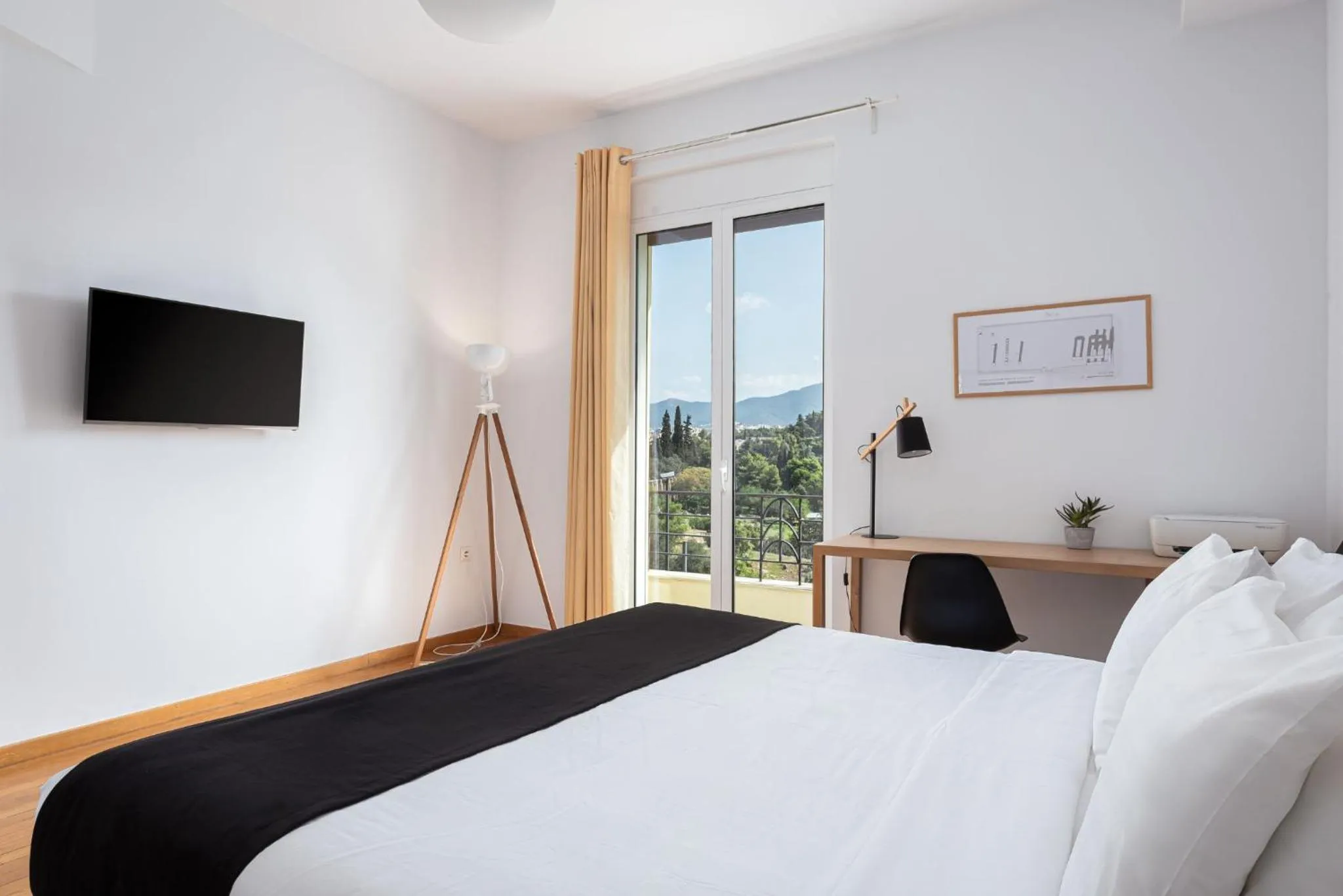 Bed in Acropolis Exclusive Residences