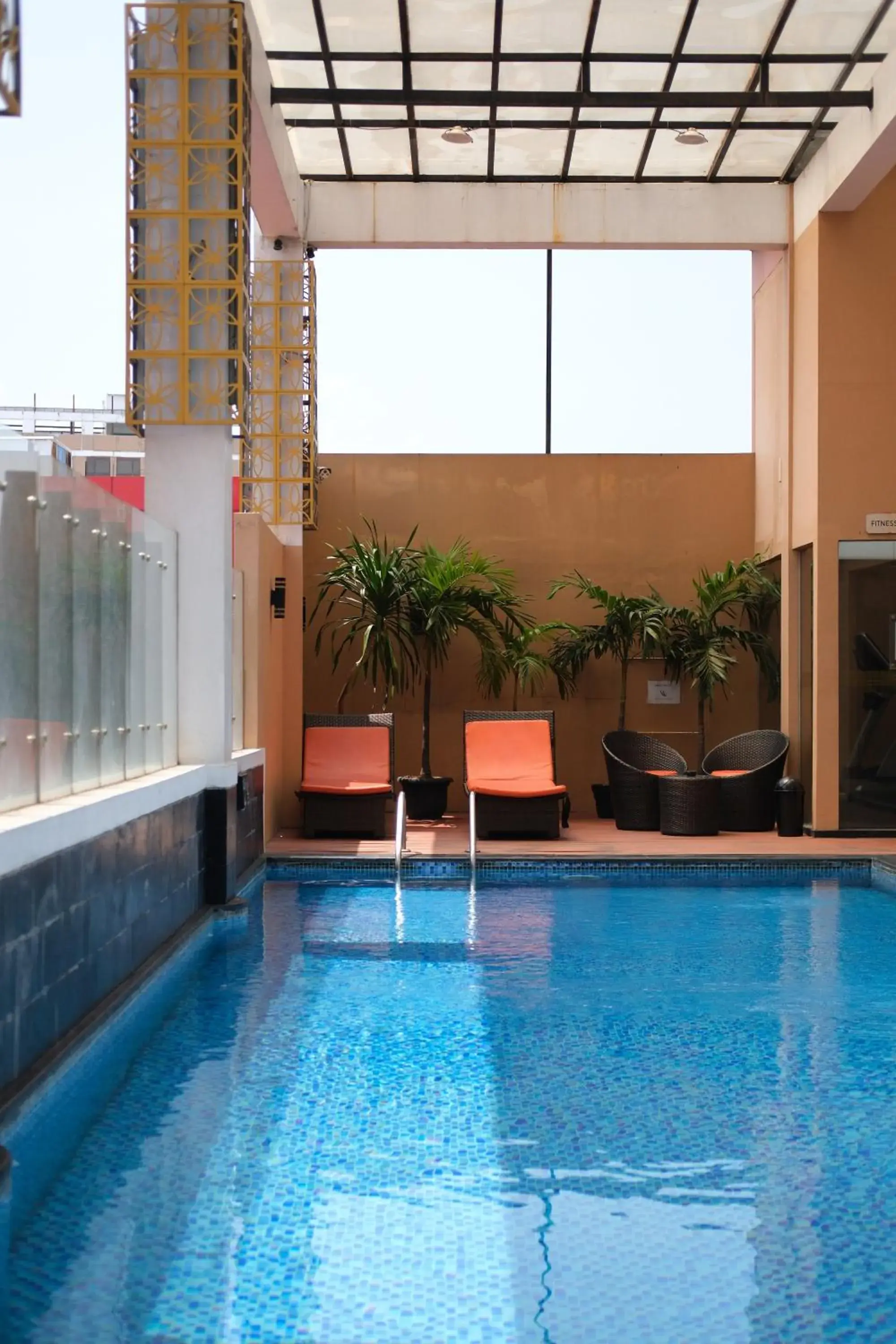 Swimming pool in Hotel Chanti Managed by TENTREM Hotel Management Indonesia Swimming pool in Hotel Chanti Managed by TENTREM Hotel Management Indonesia