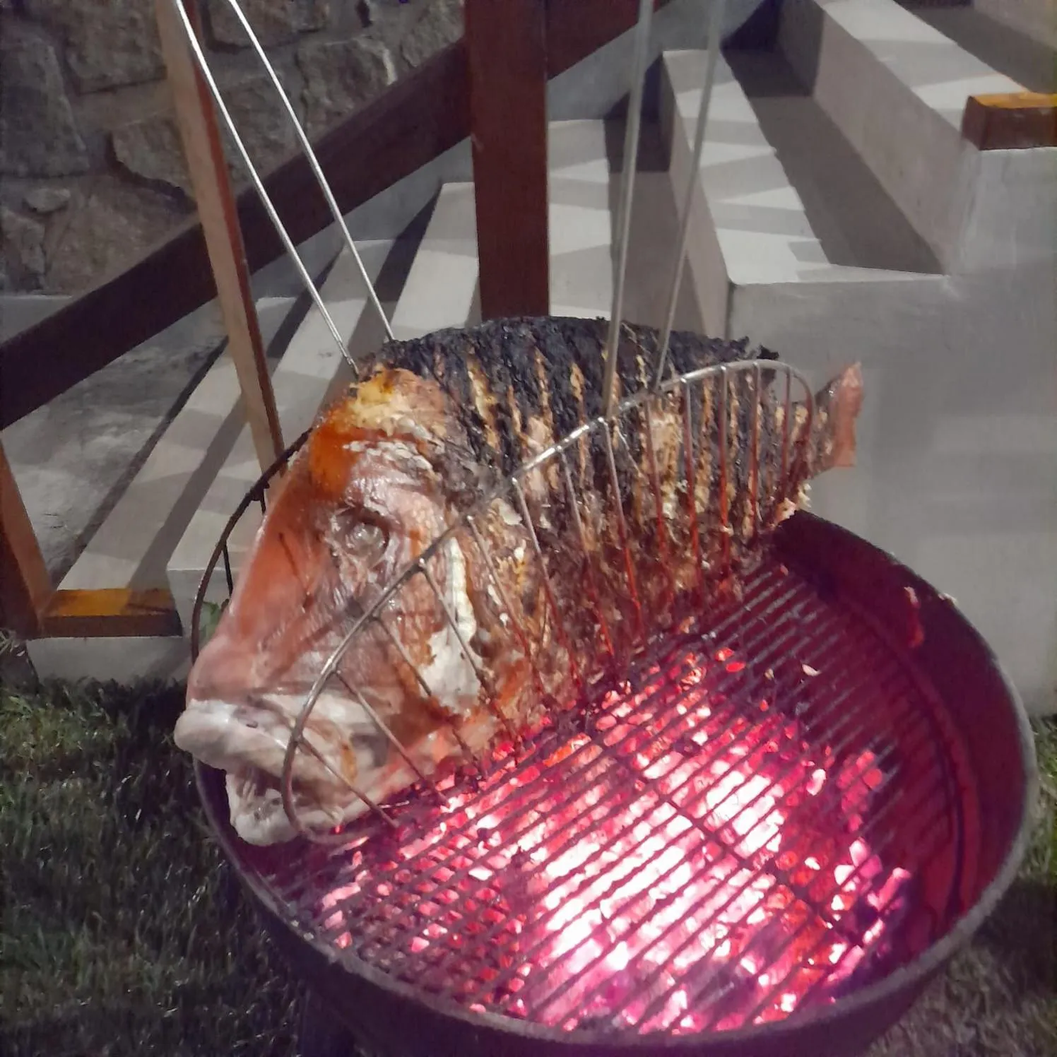 BBQ facilities in Maison L'Horizon