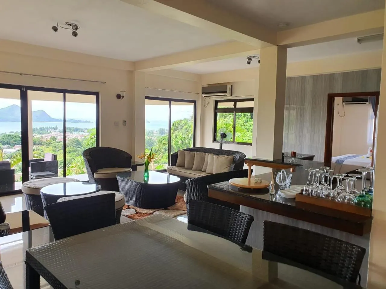 Living room in Maison L'Horizon