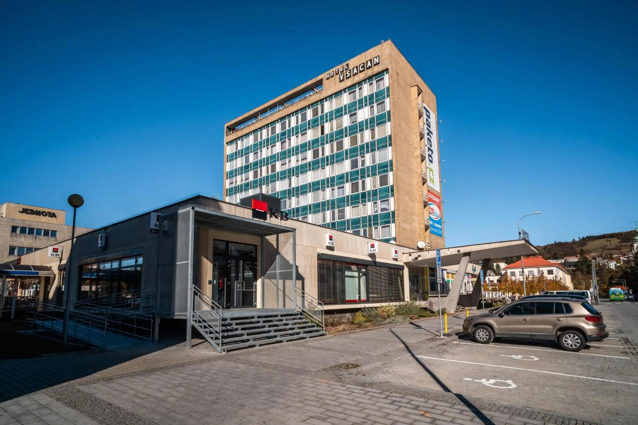 Property building in Hotel Vsacan