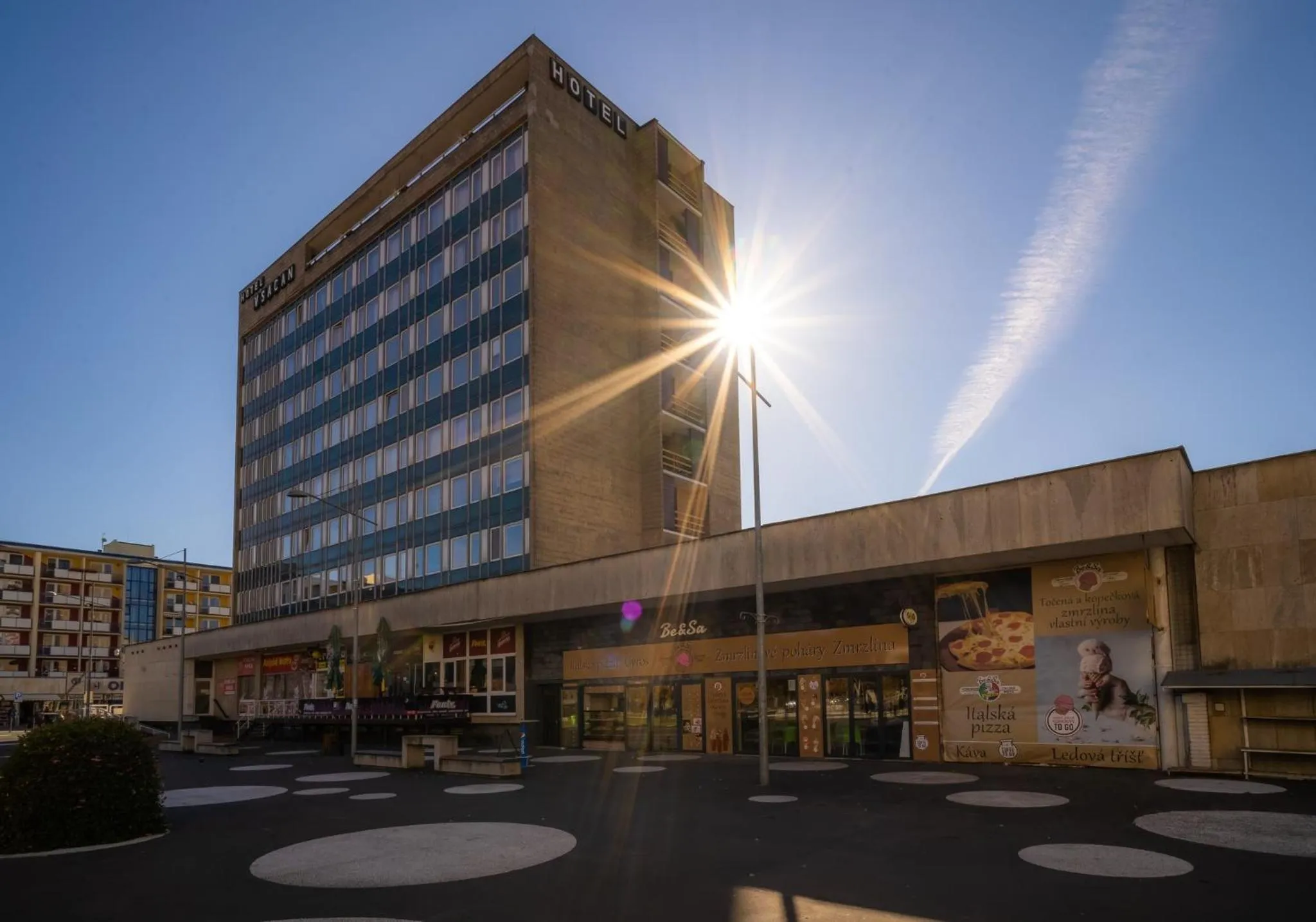 Property building in Hotel Vsacan