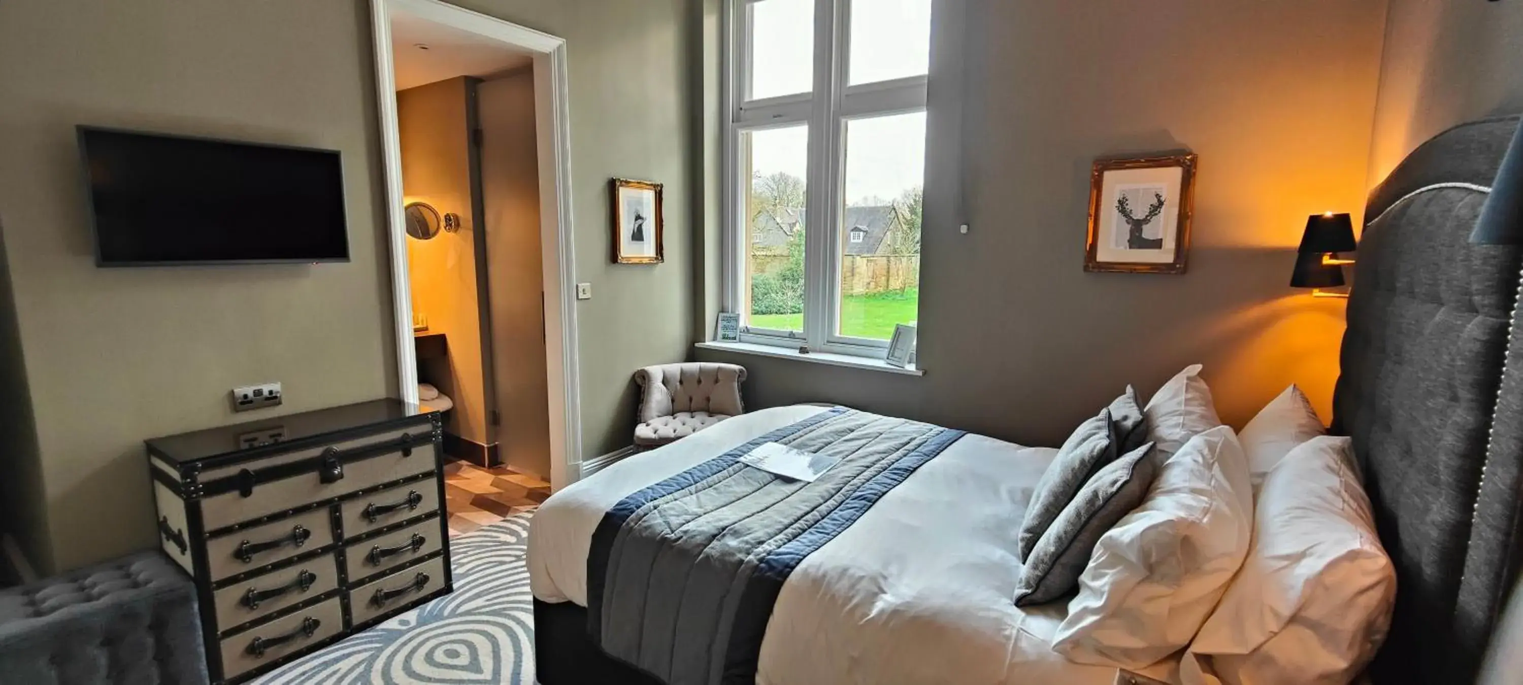 Bed in Oddfellows On The Park Bed in Oddfellows On The Park