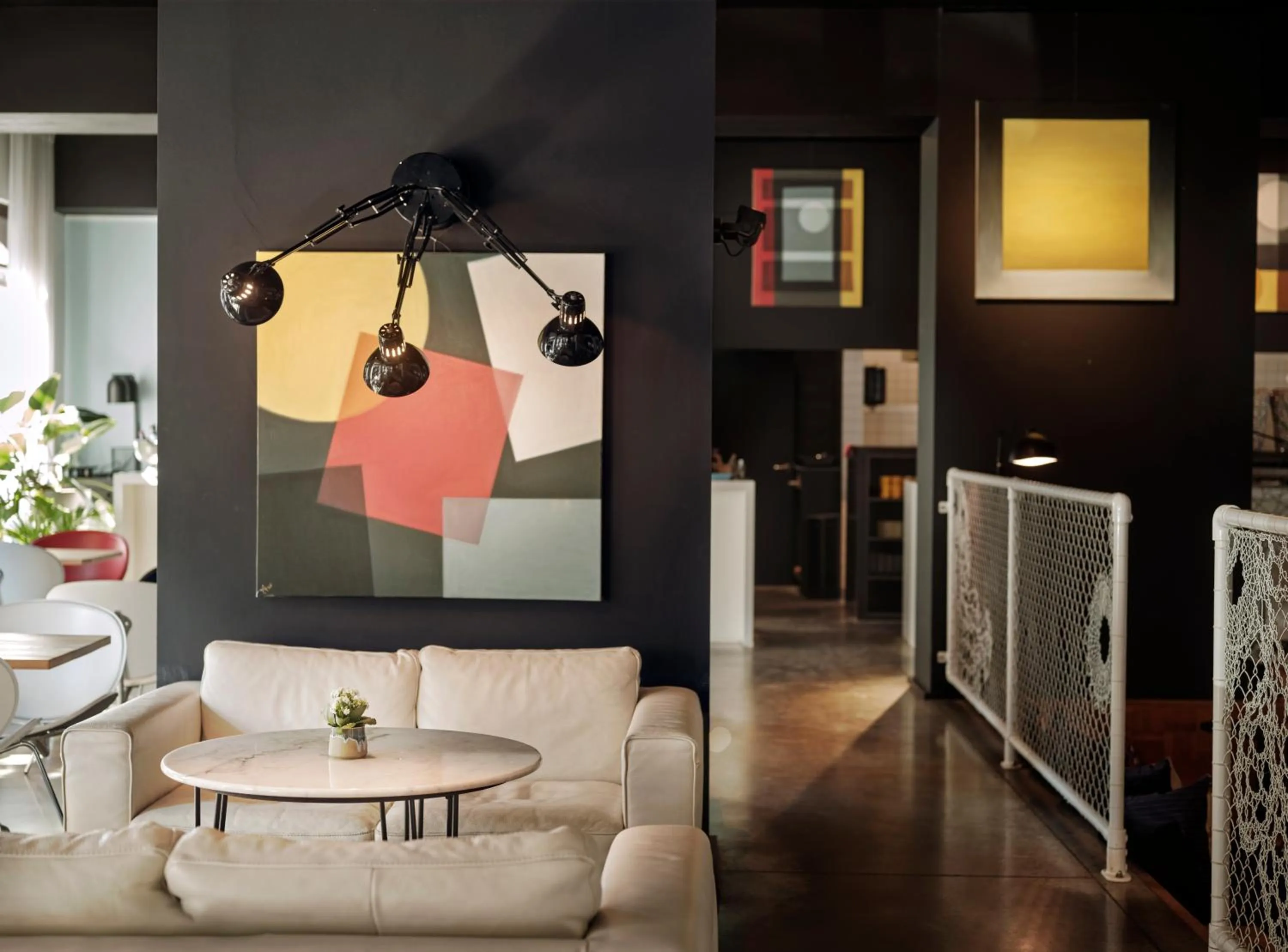 Decorative detail in BANKS Antwerp