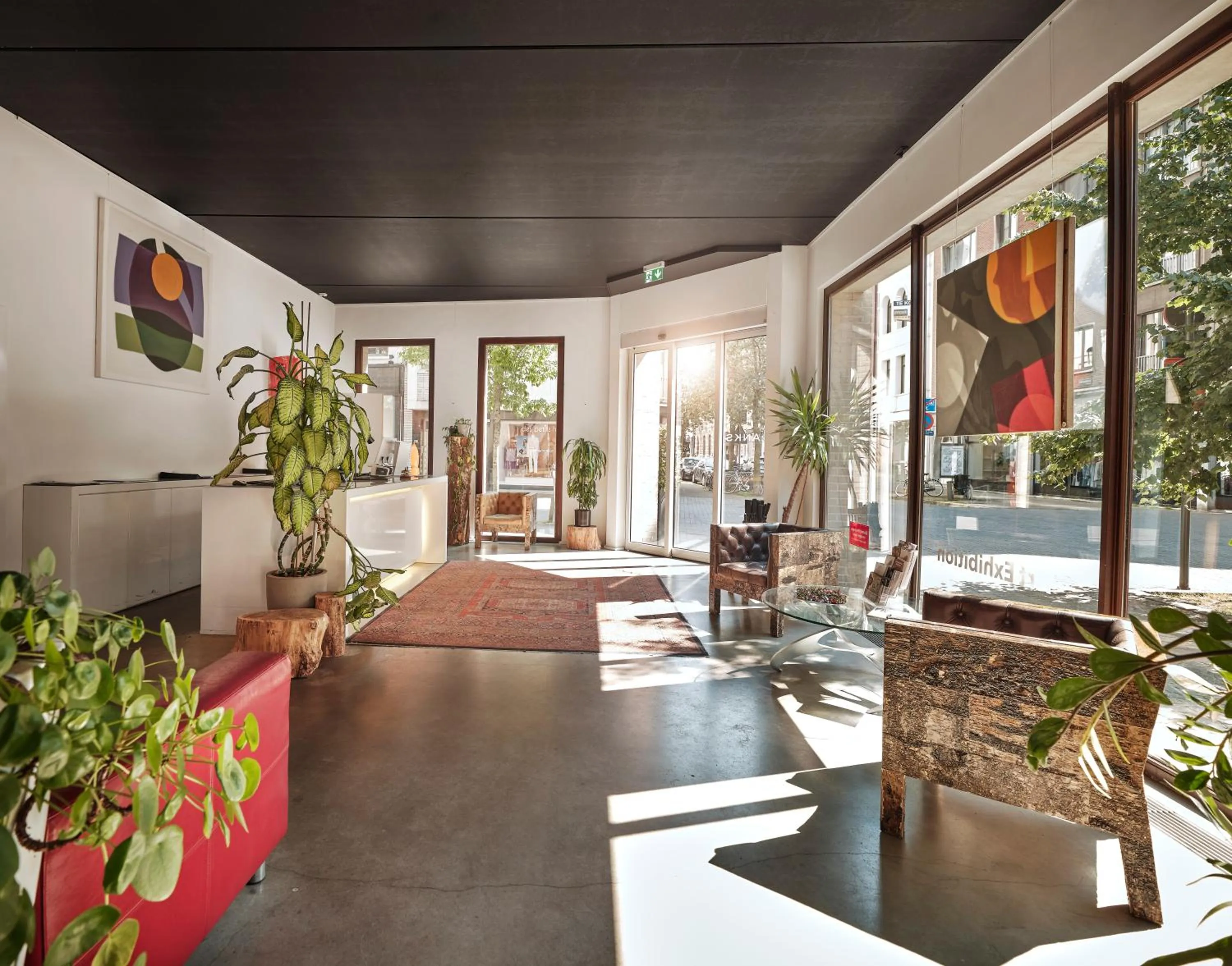 Lobby or reception in BANKS Antwerp