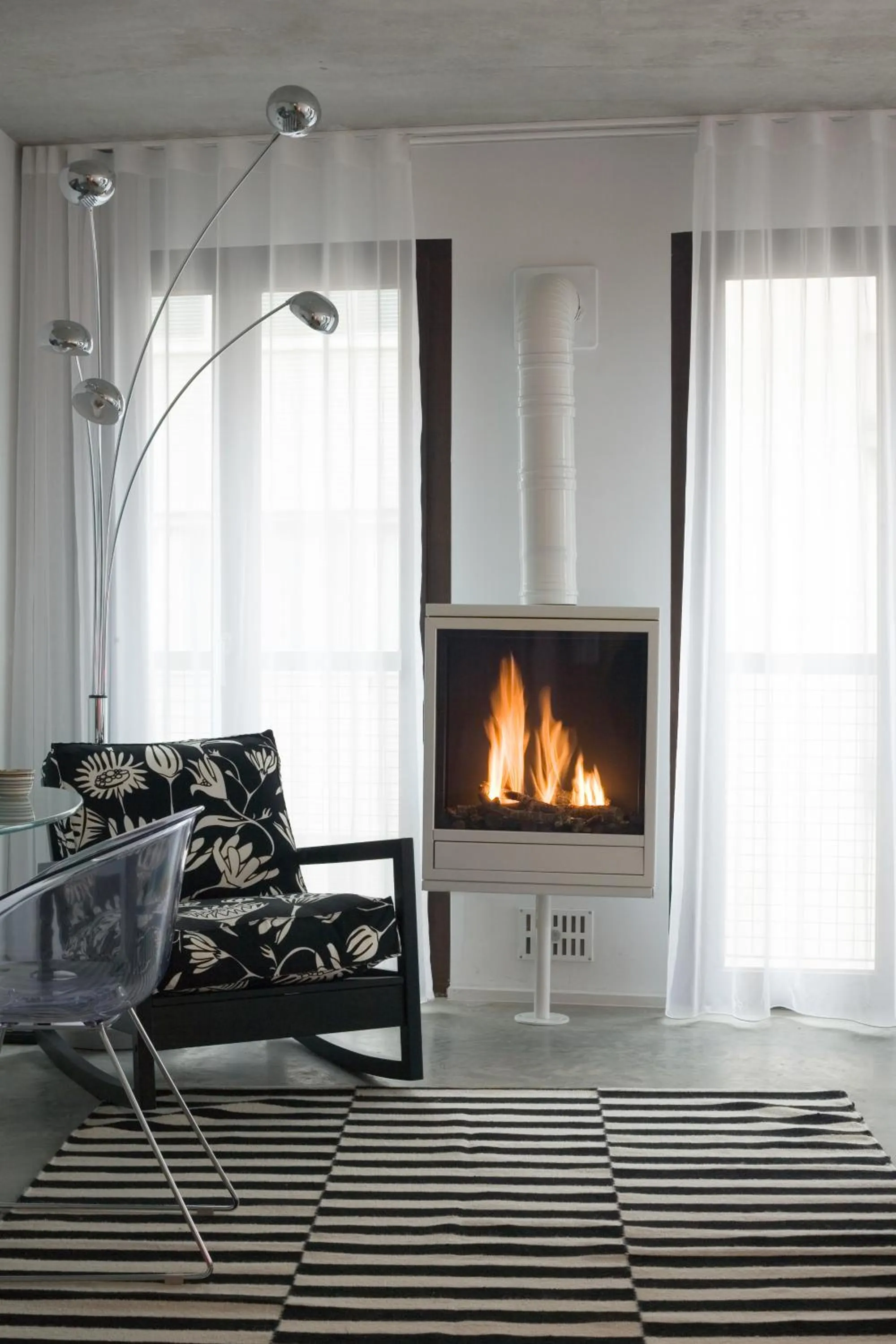 Seating area in BANKS Antwerp