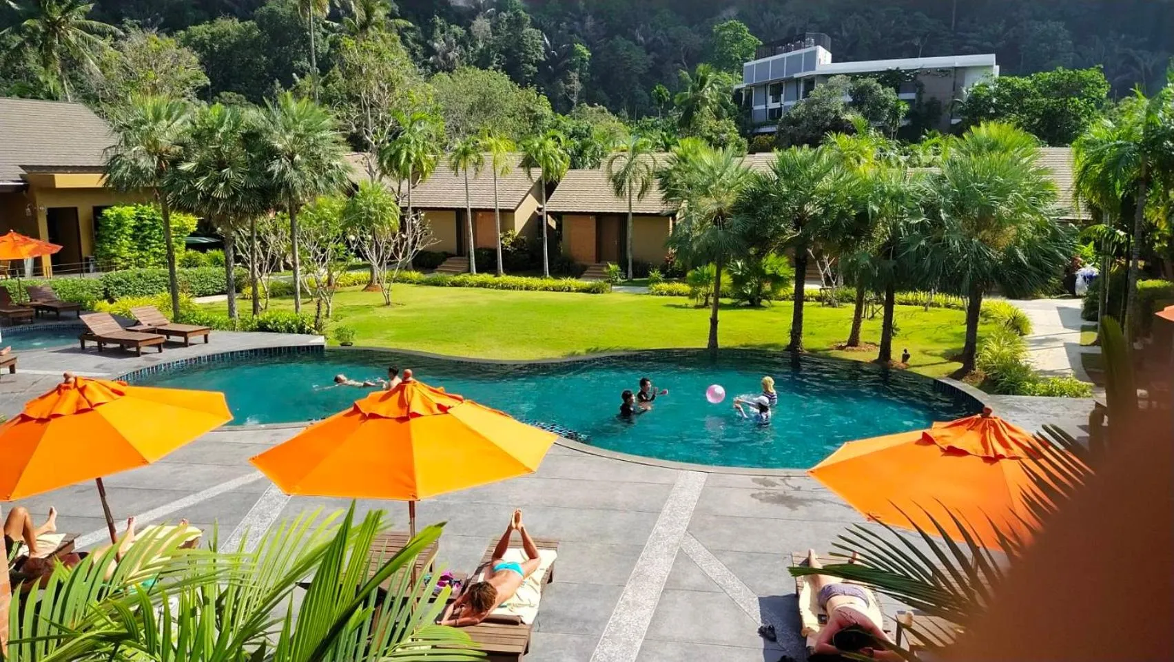Pool view in Aonang Hill Krabi-SHA Extra Plus