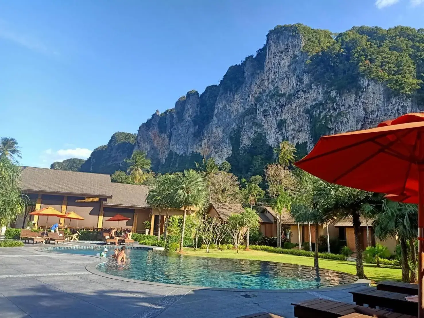Pool view in Aonang Hill Krabi-SHA Extra Plus Pool view in Aonang Hill Krabi-SHA Extra Plus