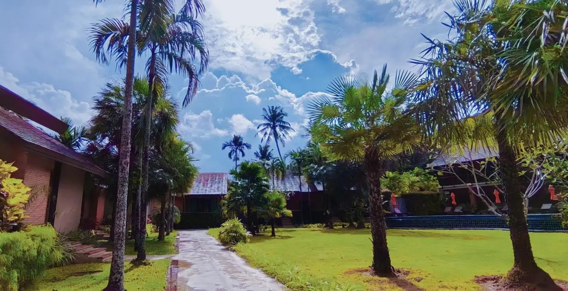 Garden view in Aonang Hill Krabi-SHA Extra Plus Garden view in Aonang Hill Krabi-SHA Extra Plus