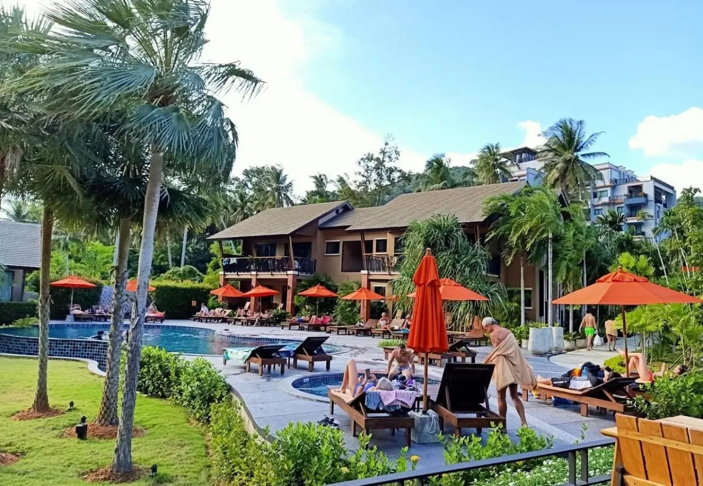 Swimming pool in Aonang Hill Krabi-SHA Extra Plus Swimming pool in Aonang Hill Krabi-SHA Extra Plus