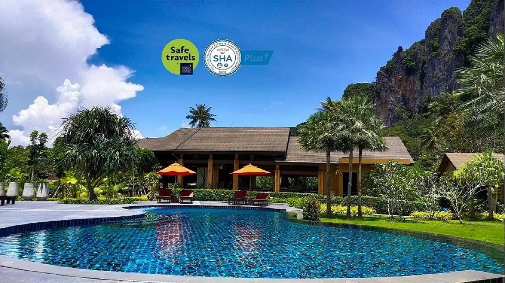 Pool view in Aonang Hill Krabi-SHA Extra Plus Pool view in Aonang Hill Krabi-SHA Extra Plus