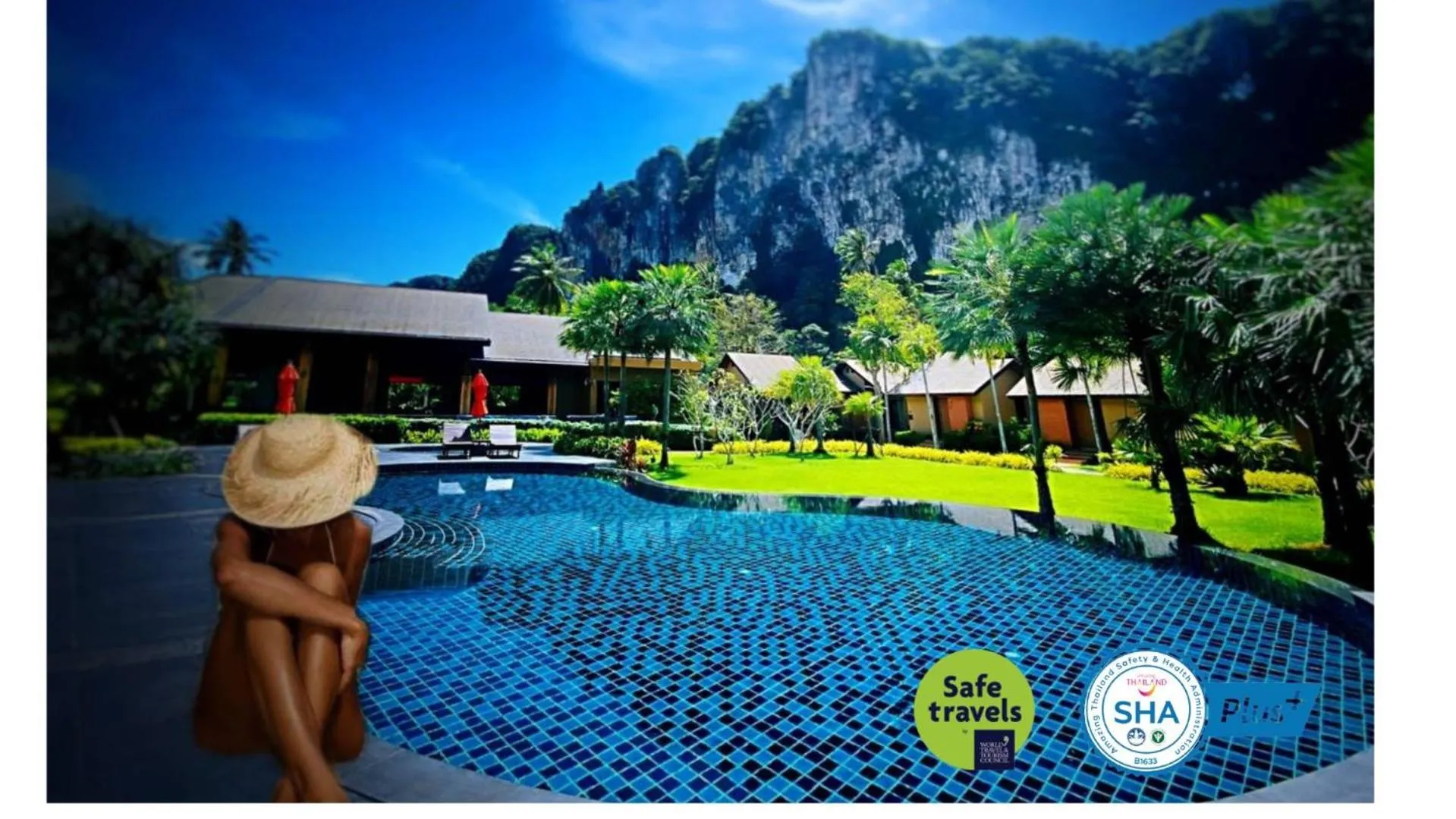 Swimming pool in Aonang Hill Krabi-SHA Extra Plus