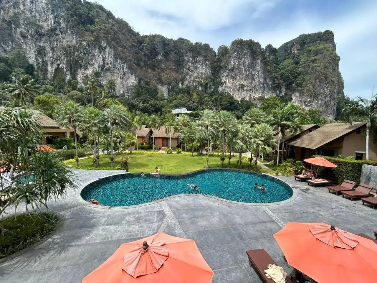 Pool view in Aonang Hill Krabi-SHA Extra Plus Pool view in Aonang Hill Krabi-SHA Extra Plus