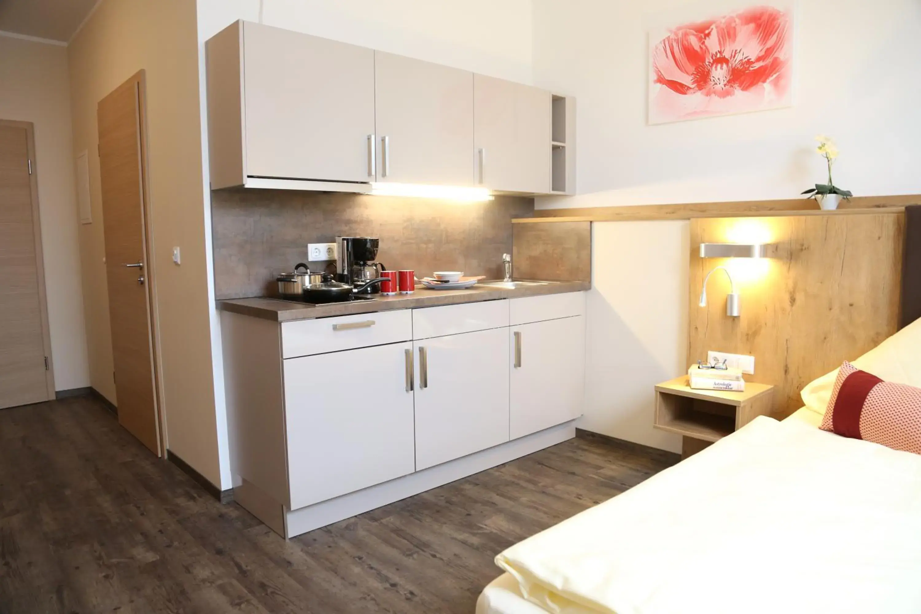 Kitchen or kitchenette, Bed in Wasmayr Hof Kitchen or kitchenette, Bed in Wasmayr Hof