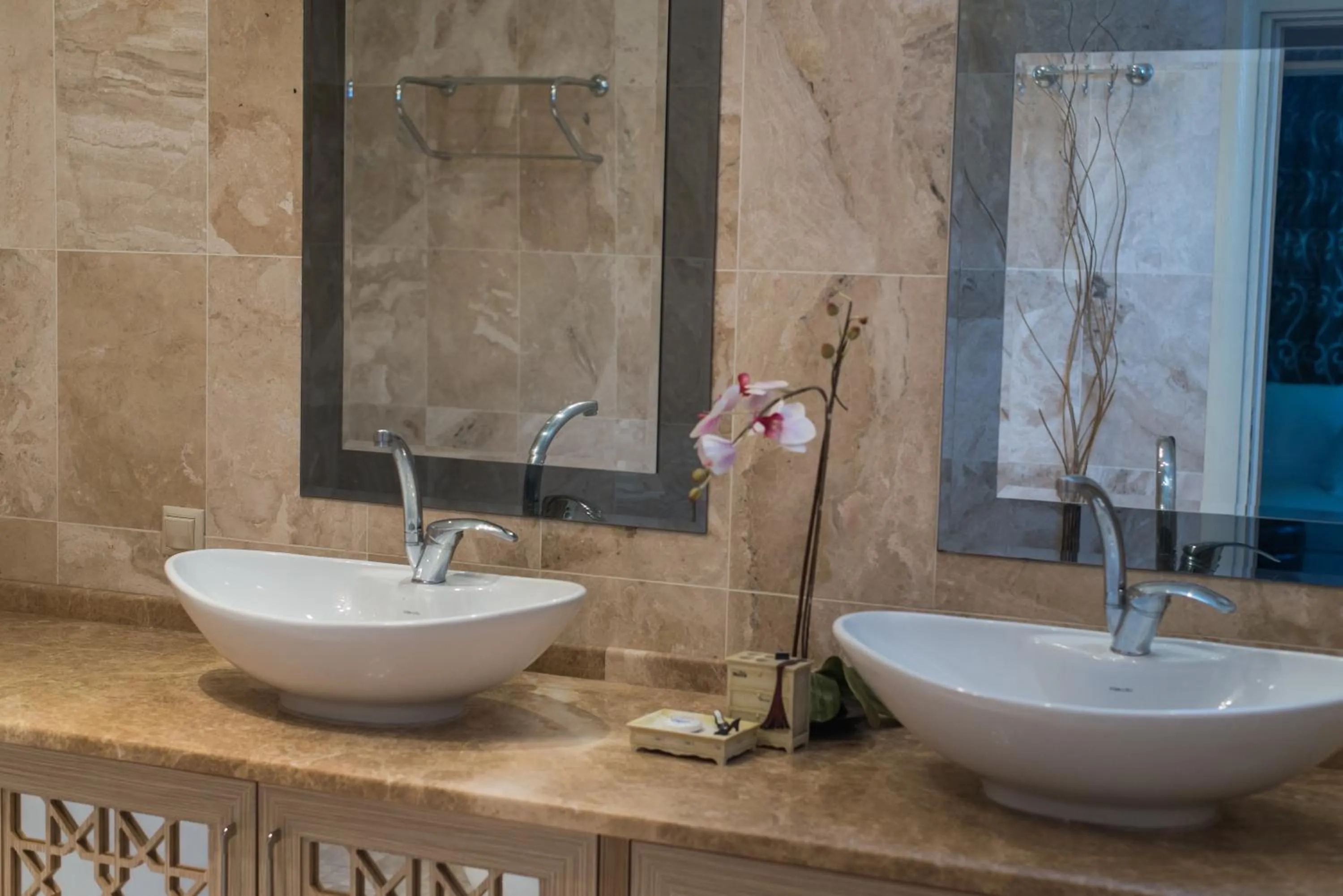 Decorative detail in Sofia Residence