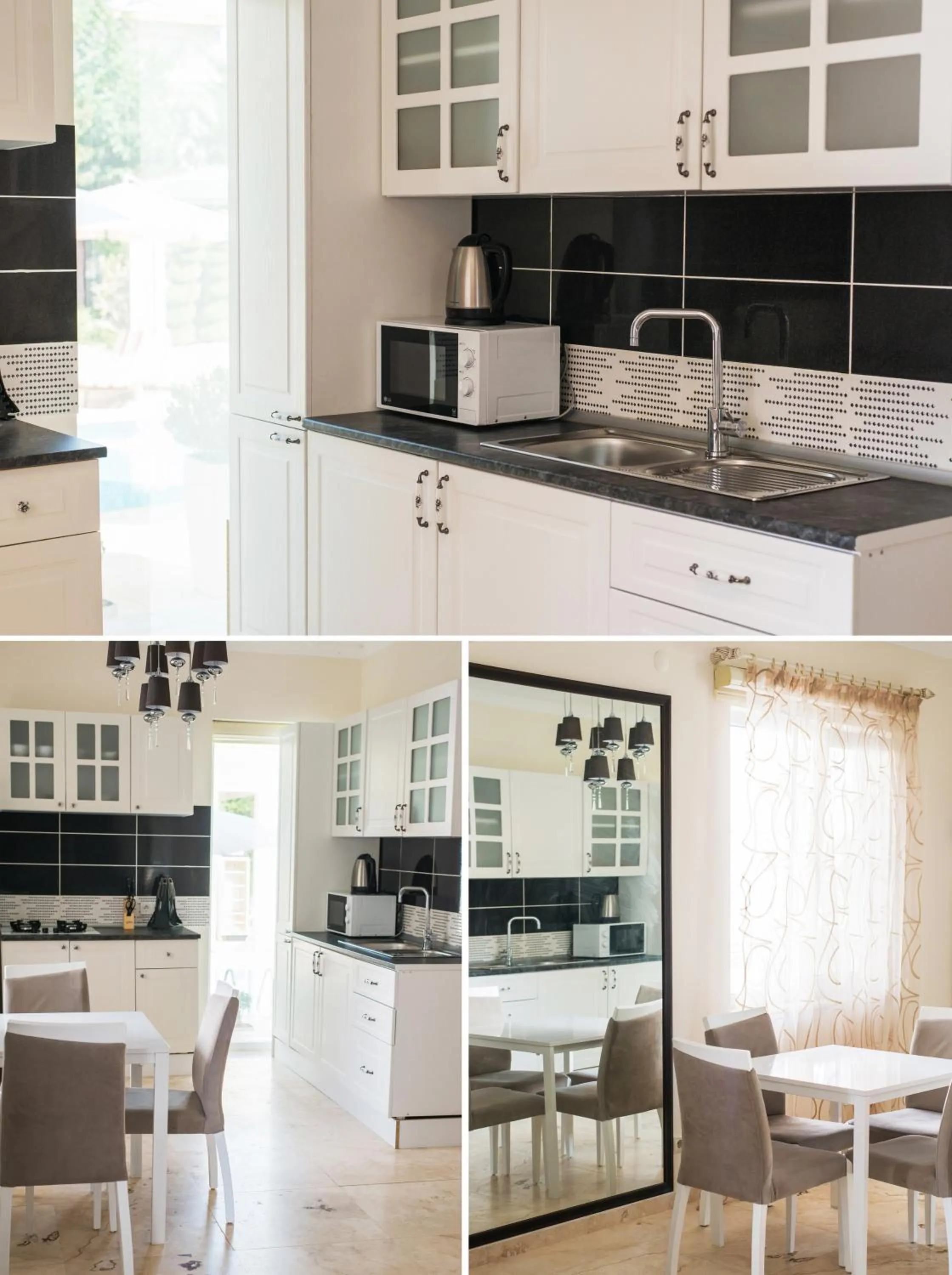 Kitchen or kitchenette in Sofia Residence