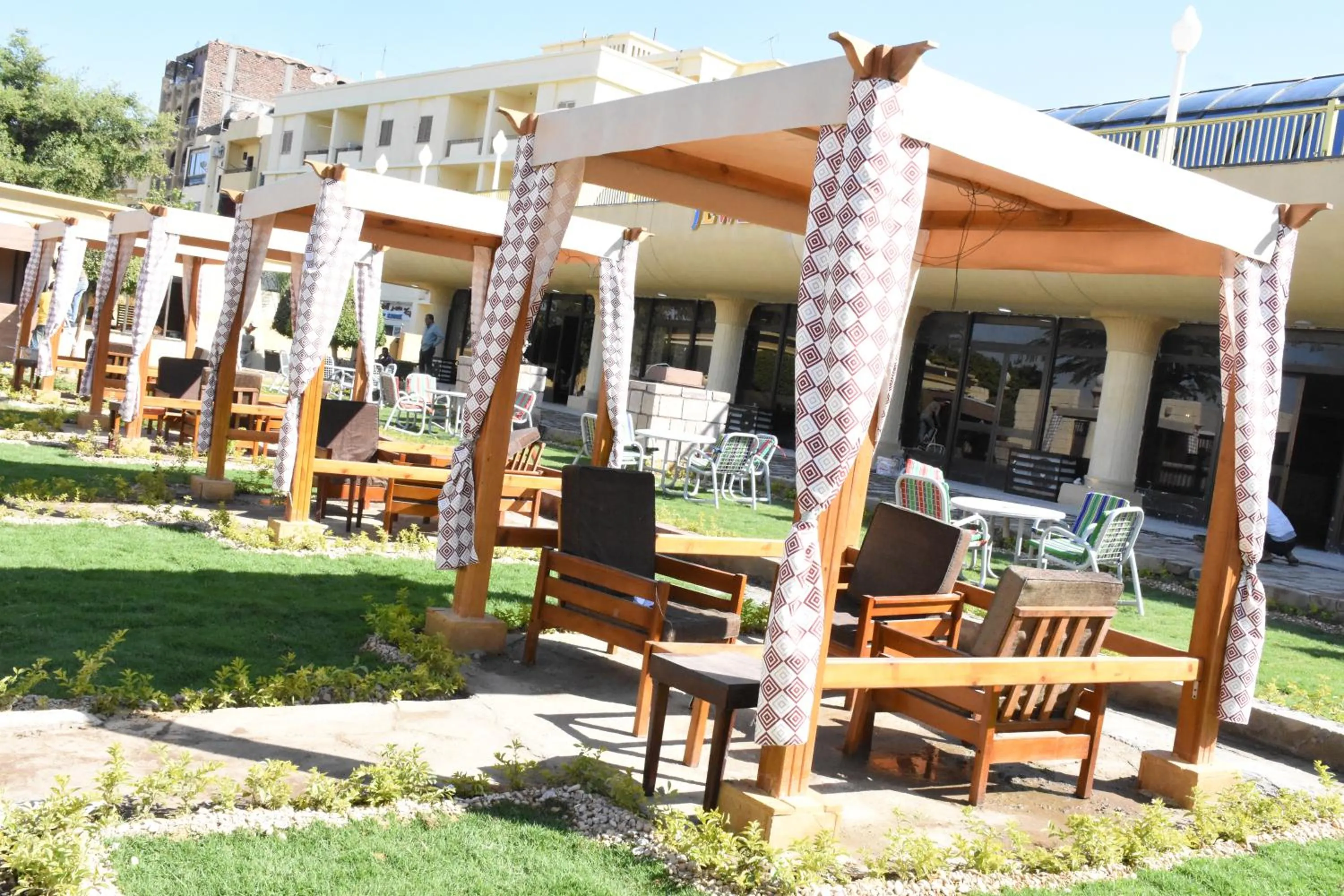 Patio in Jewel Luxor Hotel