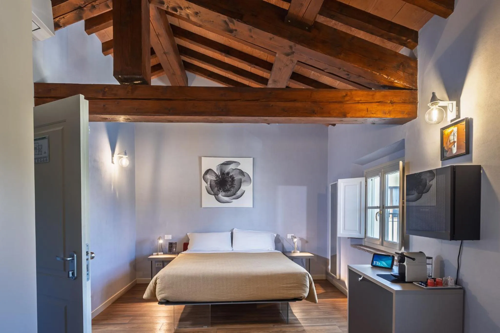 Bed in Hotel Cortaccia Sanvitale