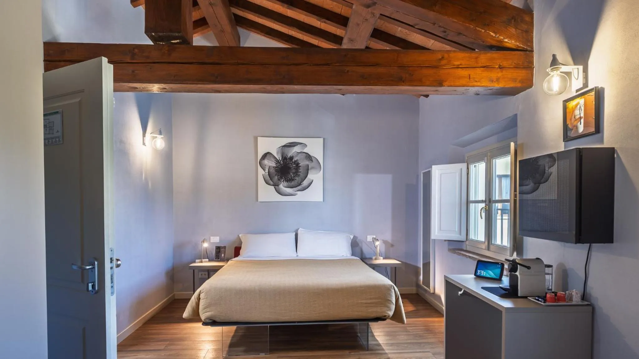 Bed in Hotel Cortaccia Sanvitale